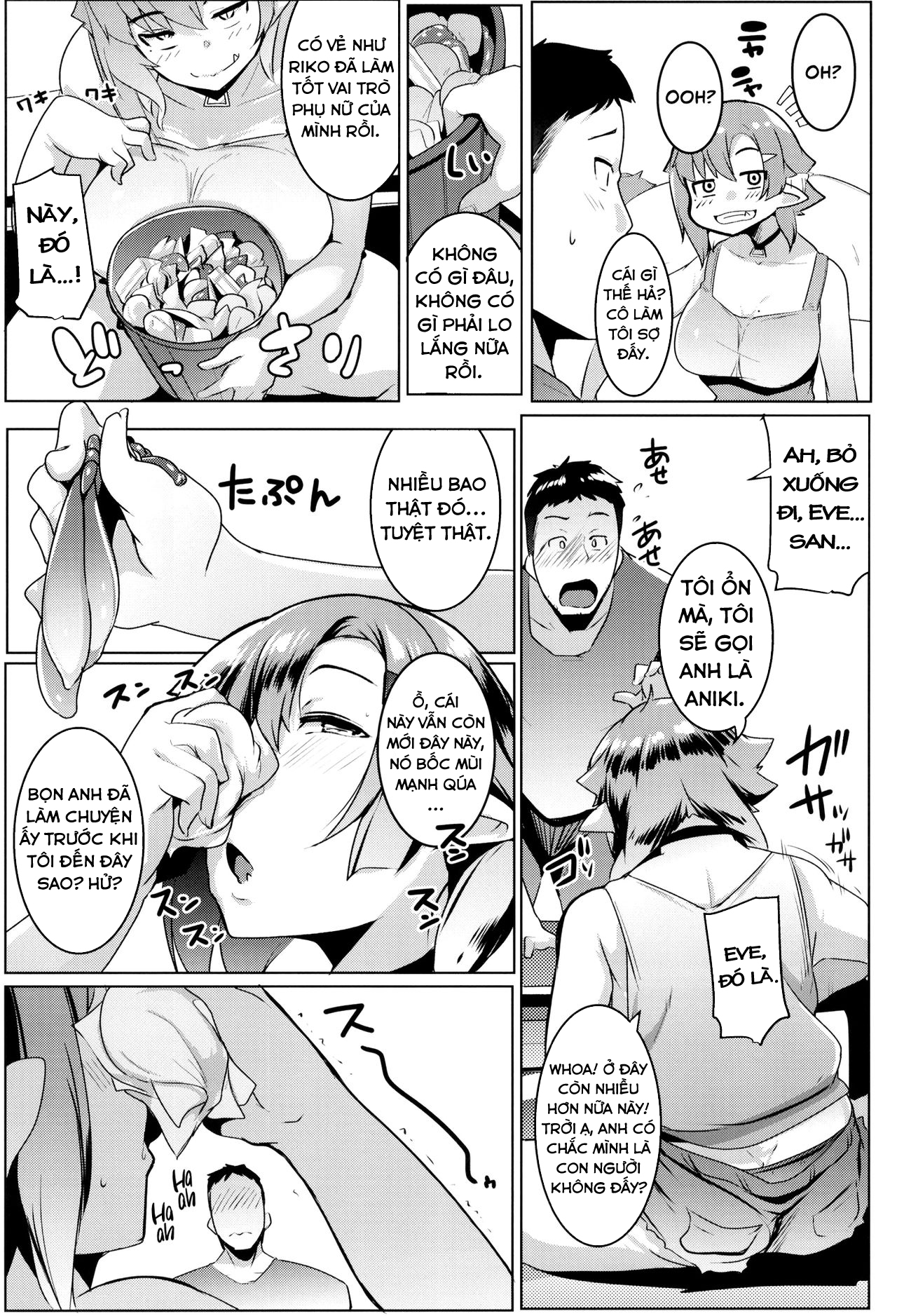 Đọc truyện hentai Em gái tôi là một bé Orc - Chap 2