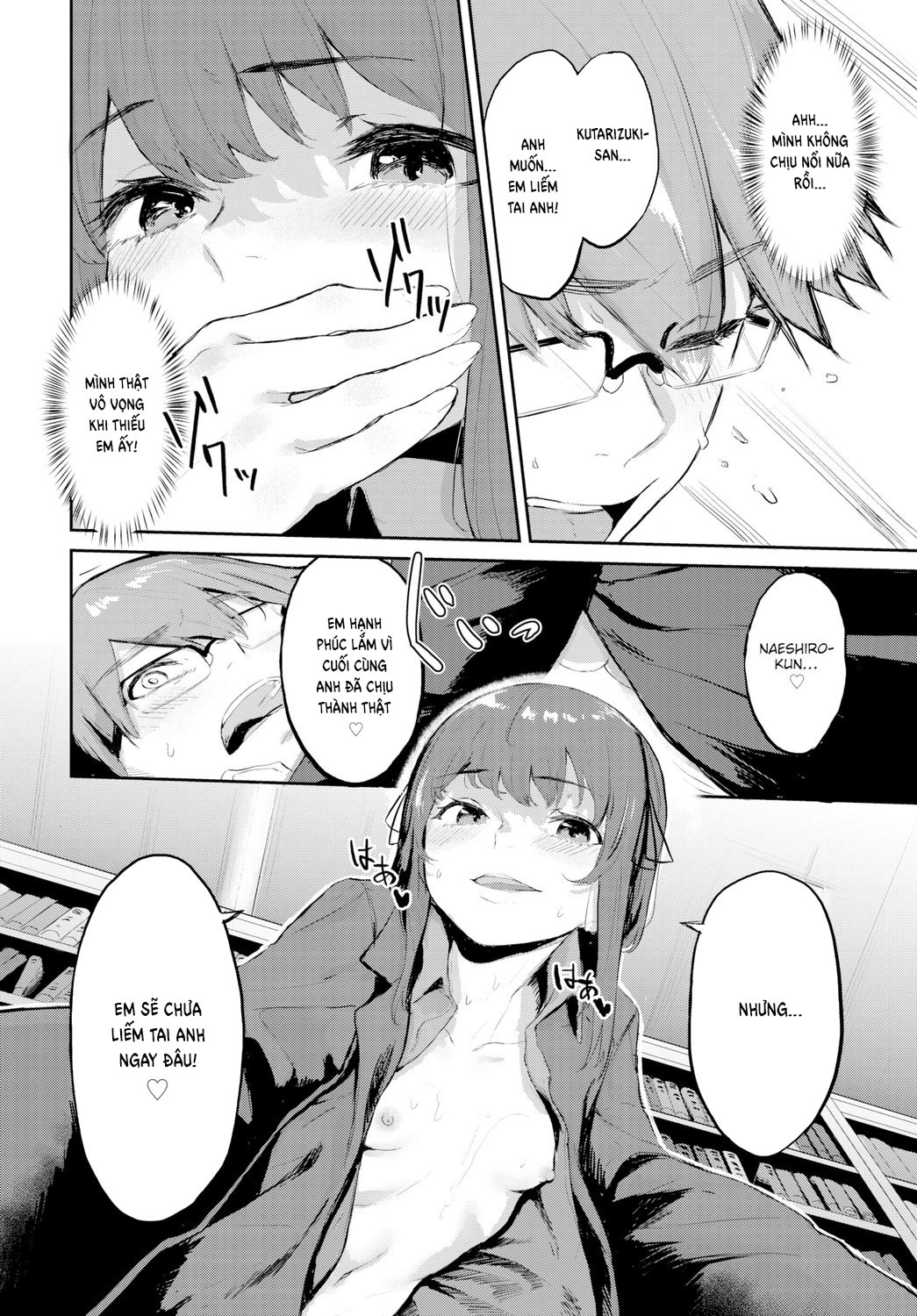 Đọc truyện hentai Library Secrets - Oneshot