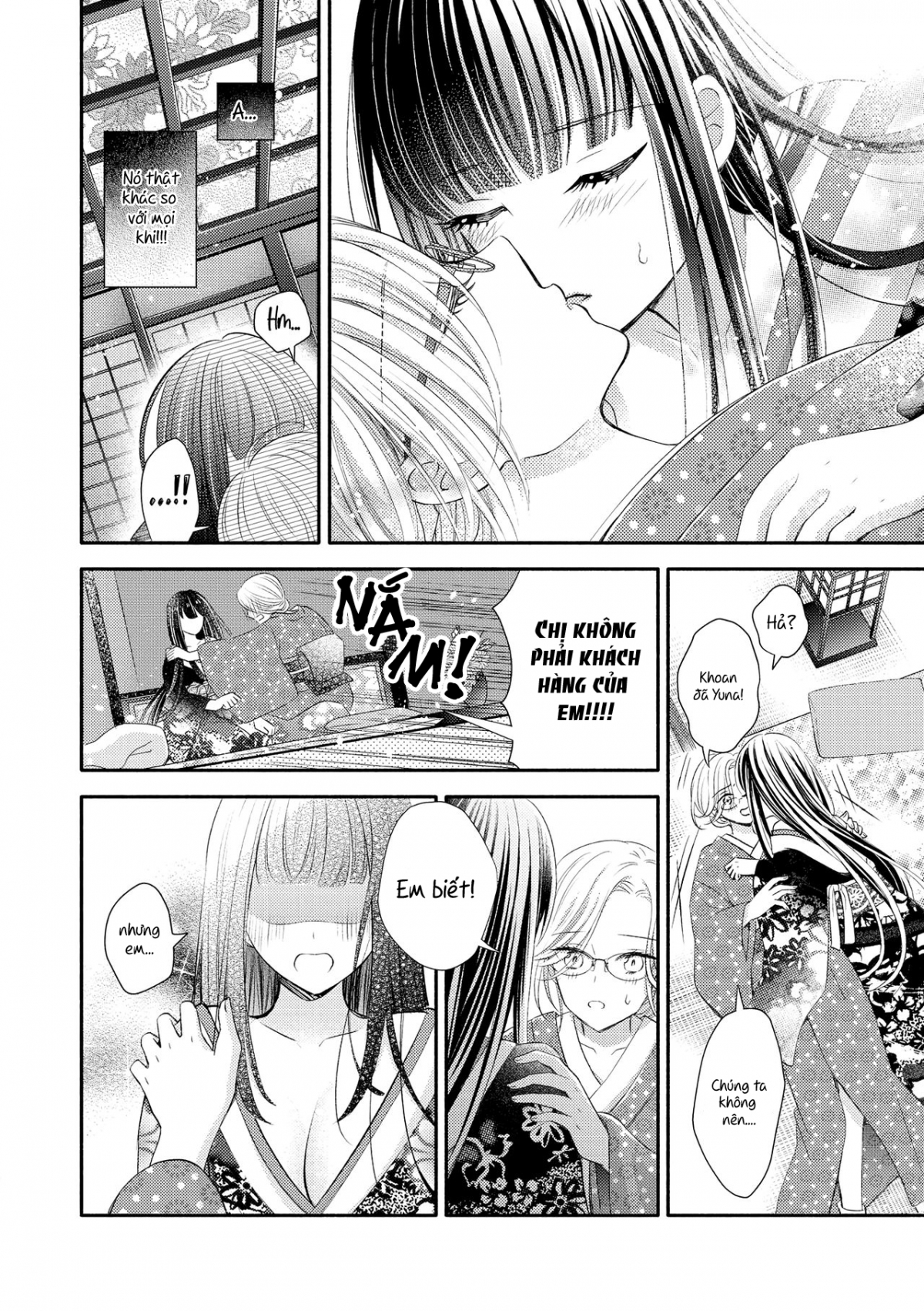 Đọc truyện hentai Kaori ni Tsutsumarete - Oneshot