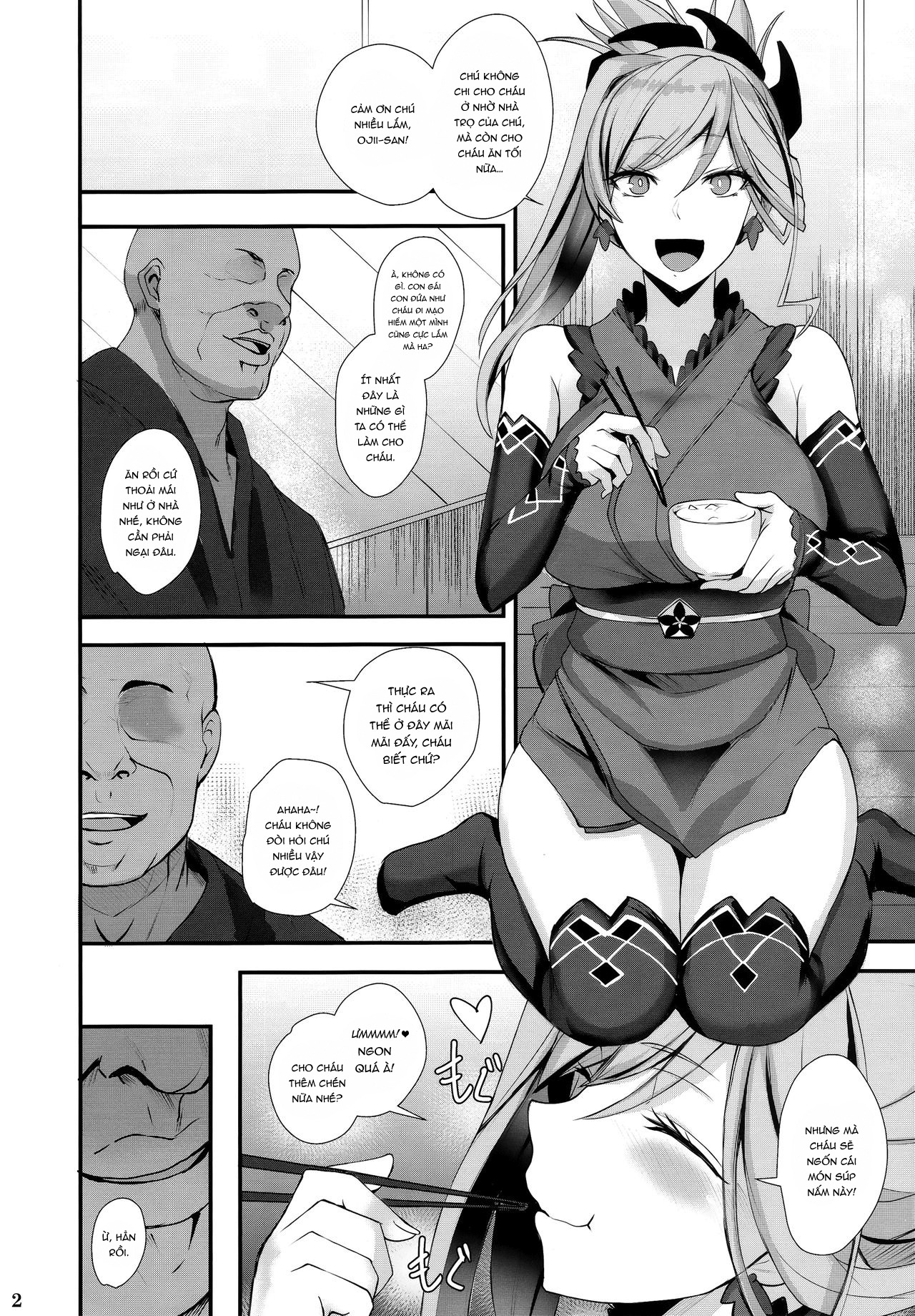 Đọc truyện hentai Musashi-chan chịu khuất phục trước Oji-san. - Oneshot