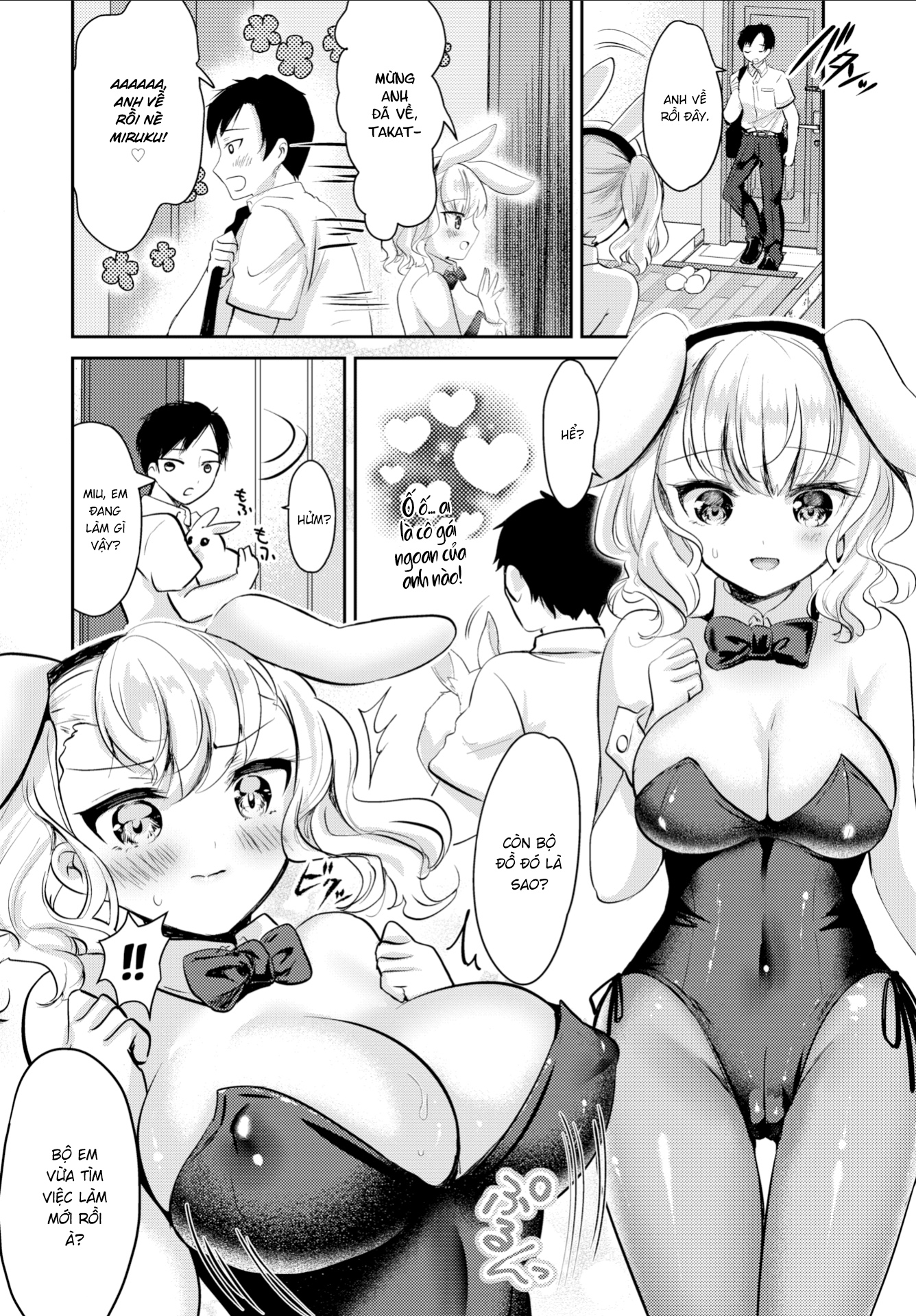 Đọc truyện hentai Nàng Thỏ Hay Ghen - Oneshot