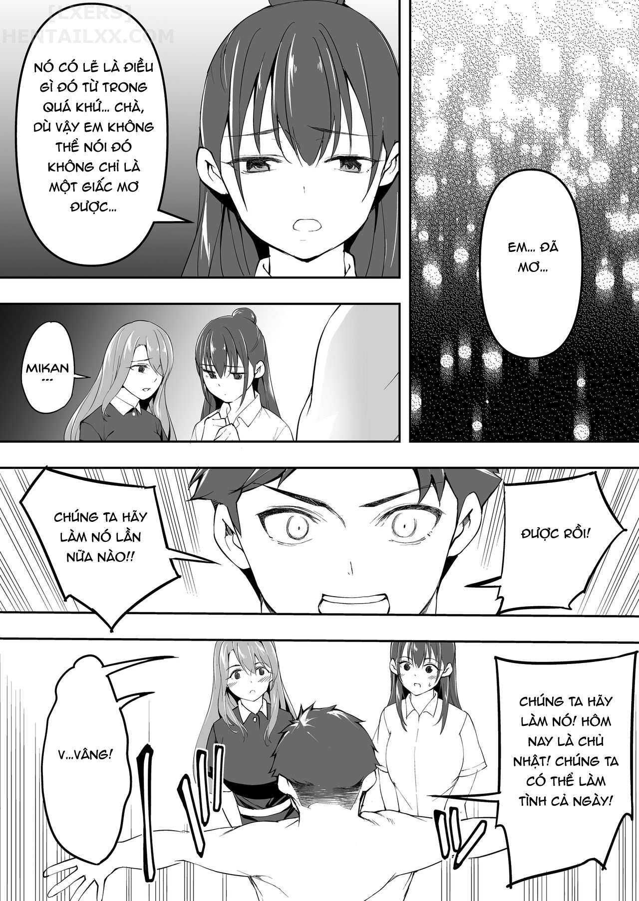 Đọc truyện hentai Chỉ anh chạm được vào chúng em - Chap 2 - [END]