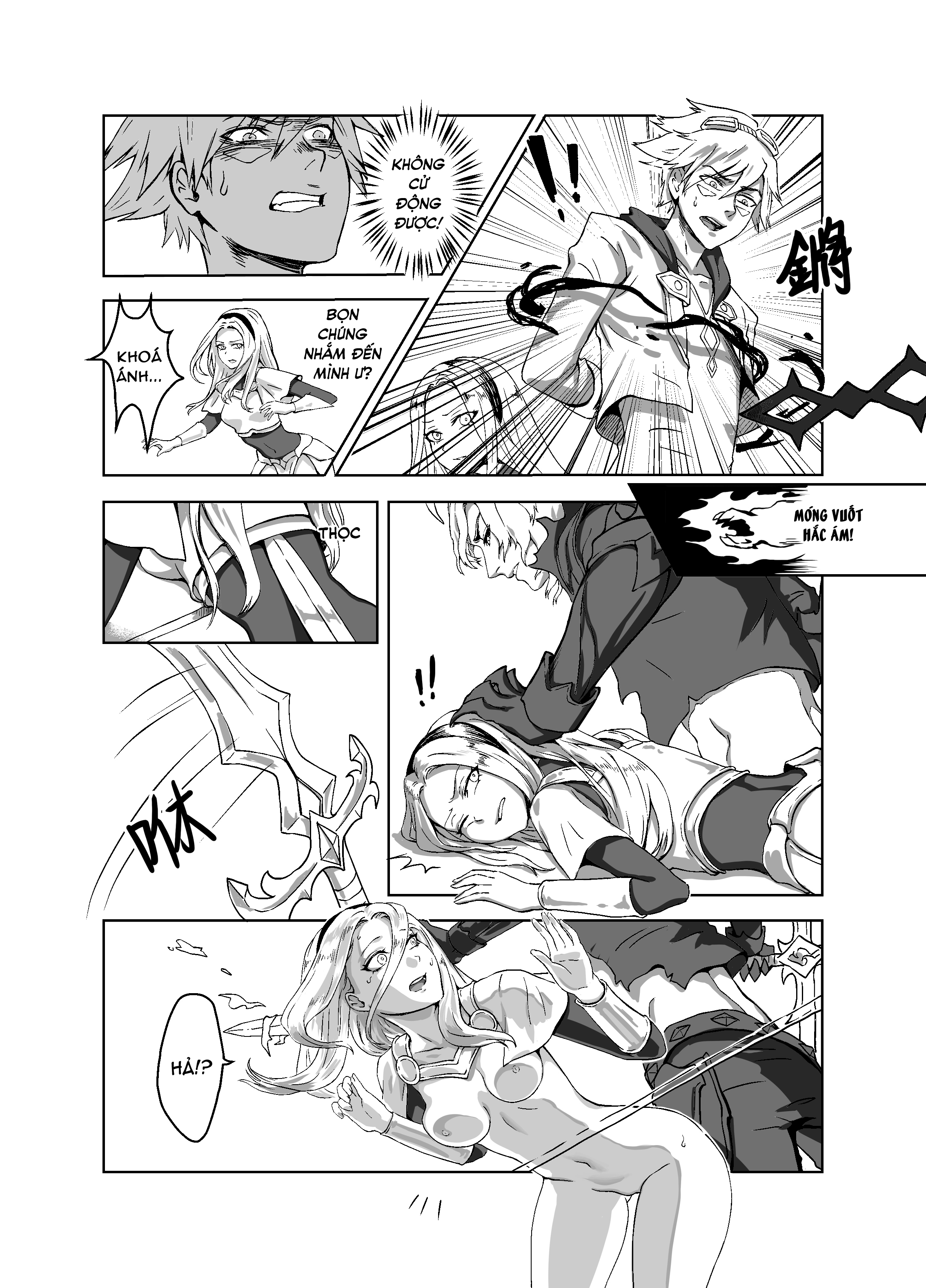 Đọc truyện hentai Lưỡi gươm suy vong - Chương 2 - 4 giai đoạn khi bị NTR