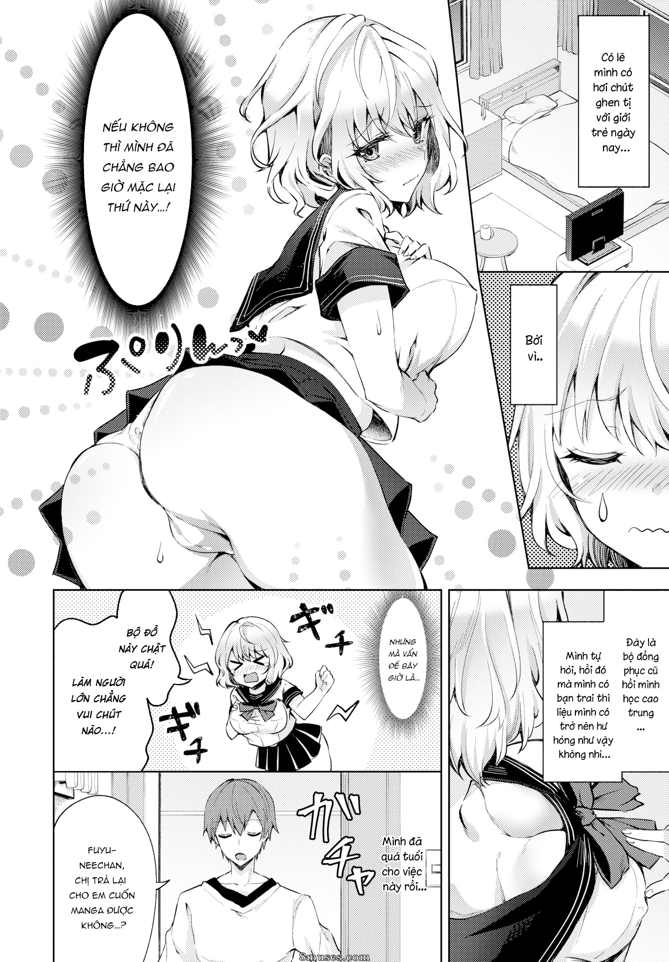 Đọc truyện hentai Chị gái tôi muốn quay lại tuổi còn xuân - Oneshot ngọt nhà