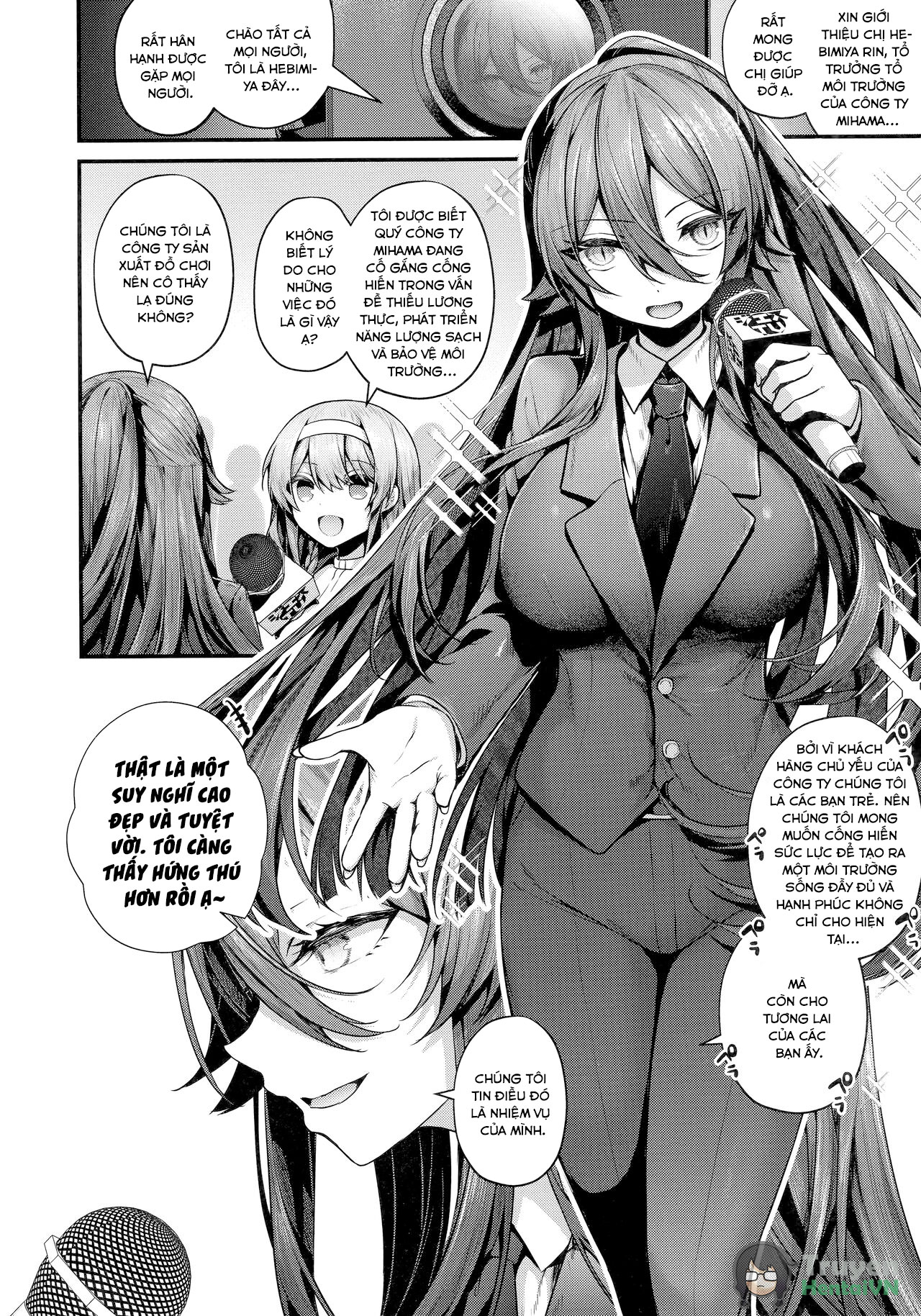 Đọc truyện hentai Namaiki Love Hole + Melonbooks Kounyu Tokuten + Toranoana Kounyu Tokuten - Chap 7 - Công ty công nghệ môi trường