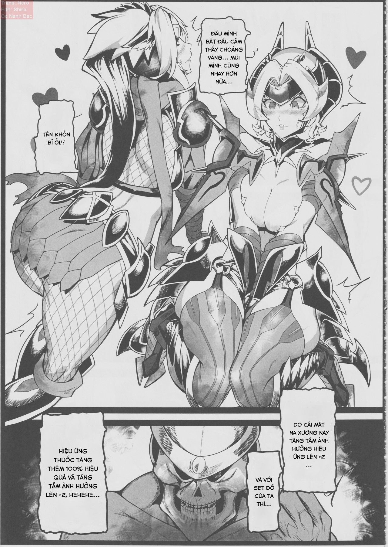 Đọc truyện hentai Double Sex (Monster Hunter) - Oneshot