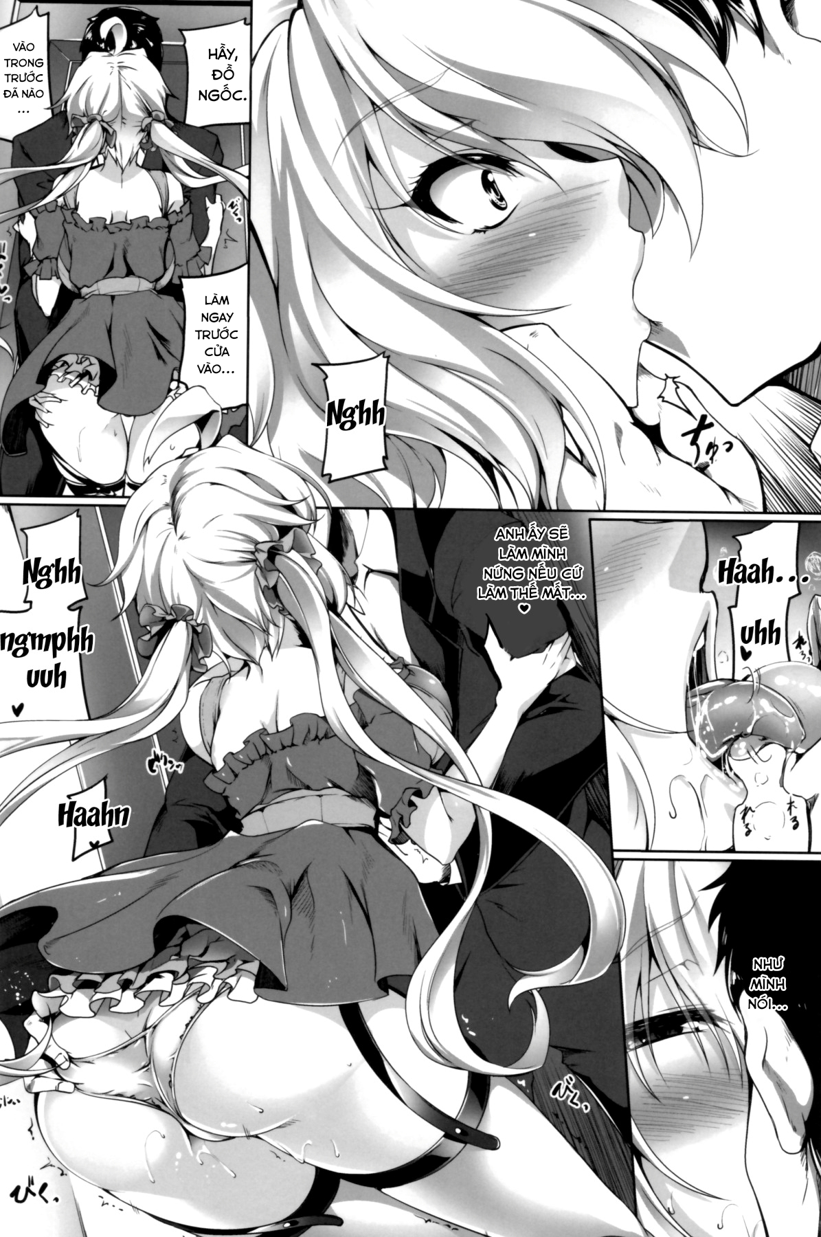 Đọc truyện hentai Bunny na Chris-chan no Bukkake Milk Party (Senki Zesshou Symphogear) - Oneshot