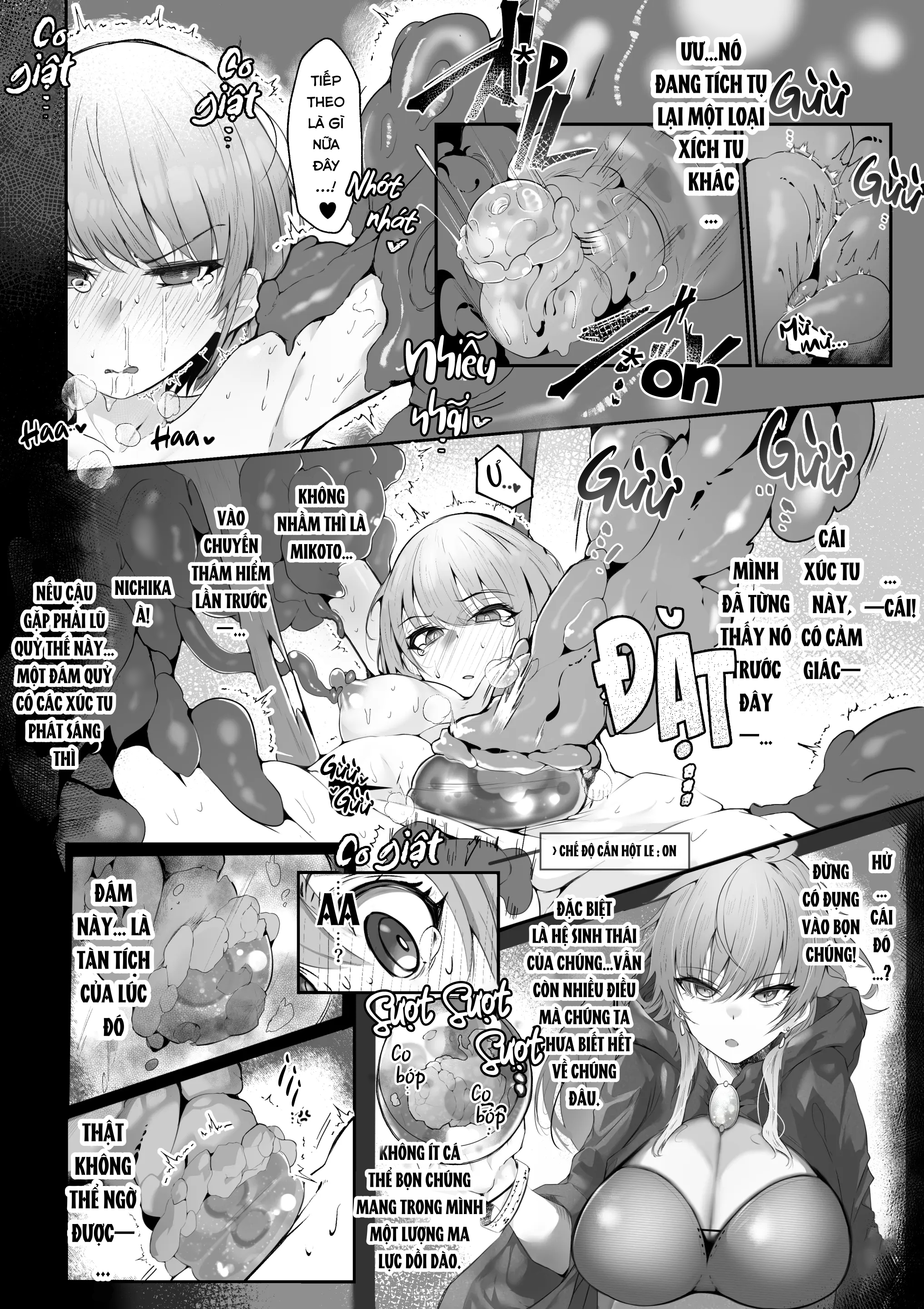 Đọc truyện hentai Câu chuyện về Nichika một nữ tu sĩ bị lũ quỷ xúc tu hãm hiếp - Oneshot