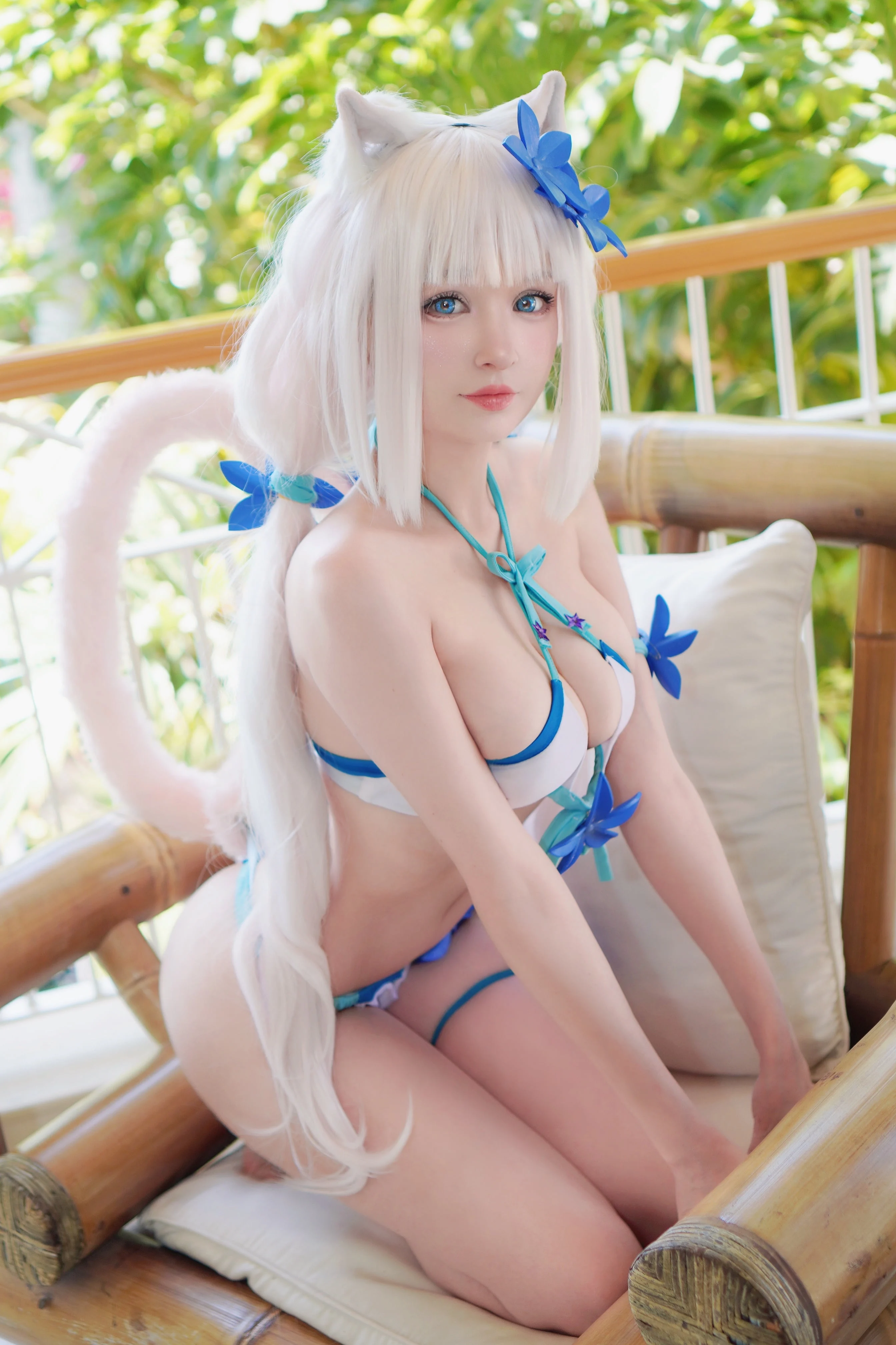 Đọc truyện hentai Tuyển tập Albums siêu phẩm Cosplay - Chap 689 - Hidori Rose - Vanilla swimsuit