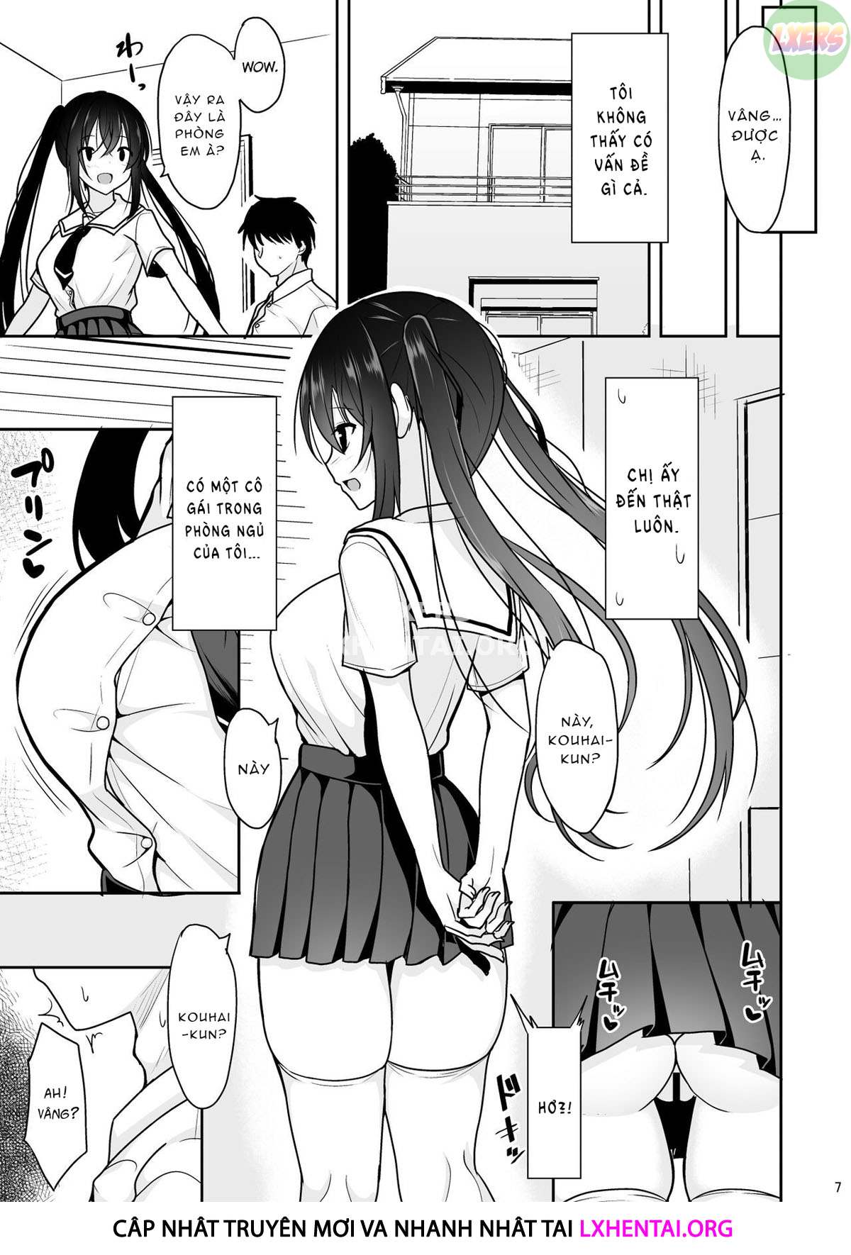 Đọc truyện hentai A Petite Senpai Who Encourages Me To Get Dirty - Oneshot