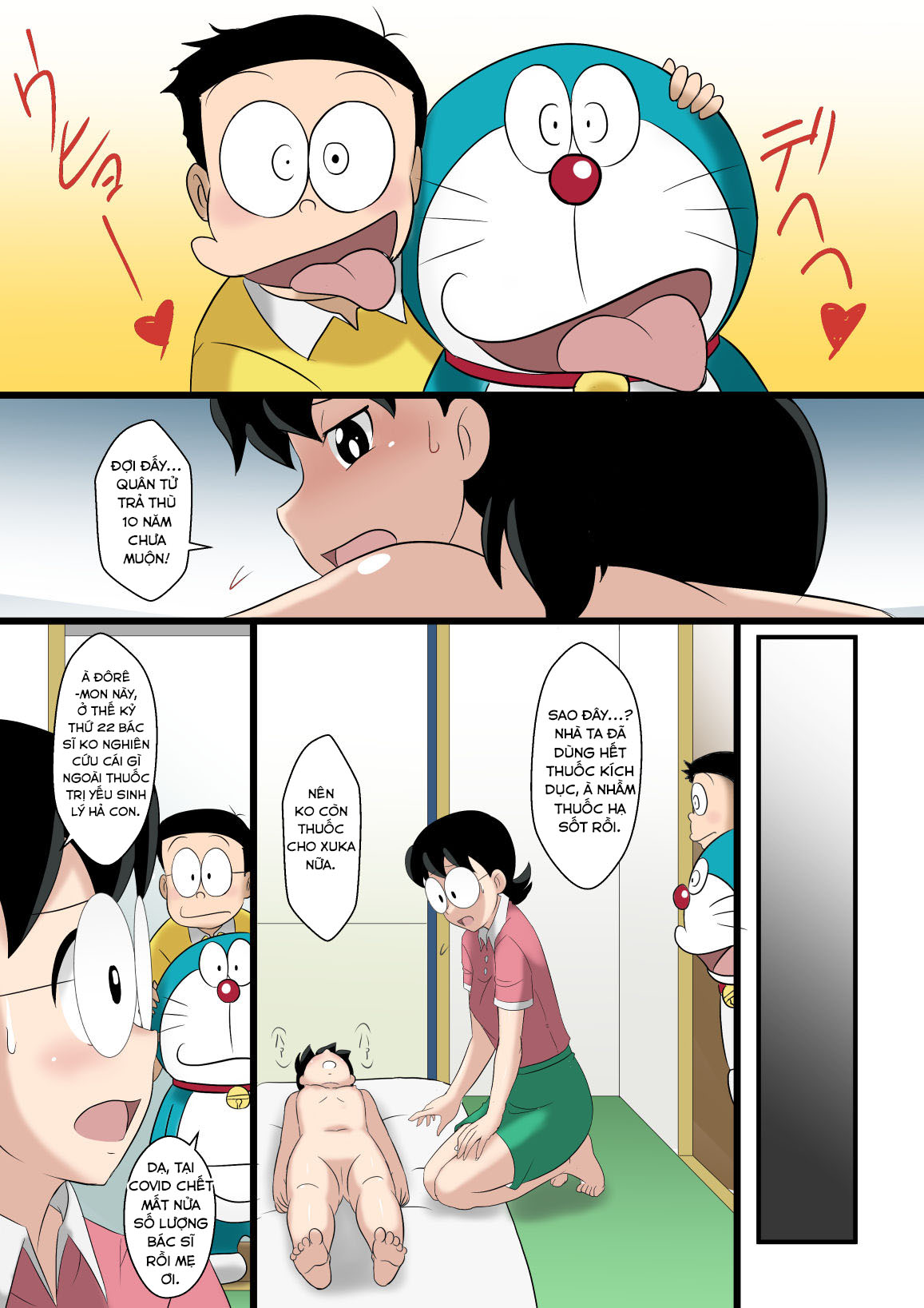 Đọc truyện hentai Thánh Nôbita - Tập 28 - Tủ điện thoại yêu cầu phần 2