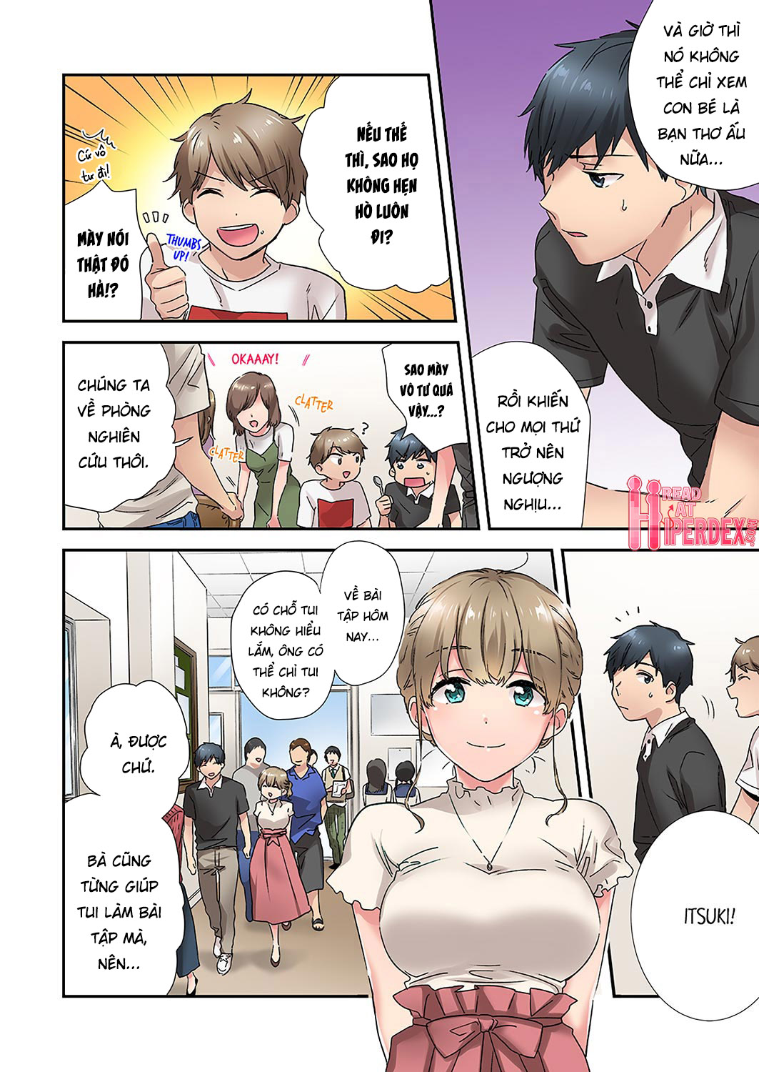 Đọc truyện hentai Làm Tình Với Nhỏ Bạn Ướt Đẫm Mồ Hôi... - Chap 7