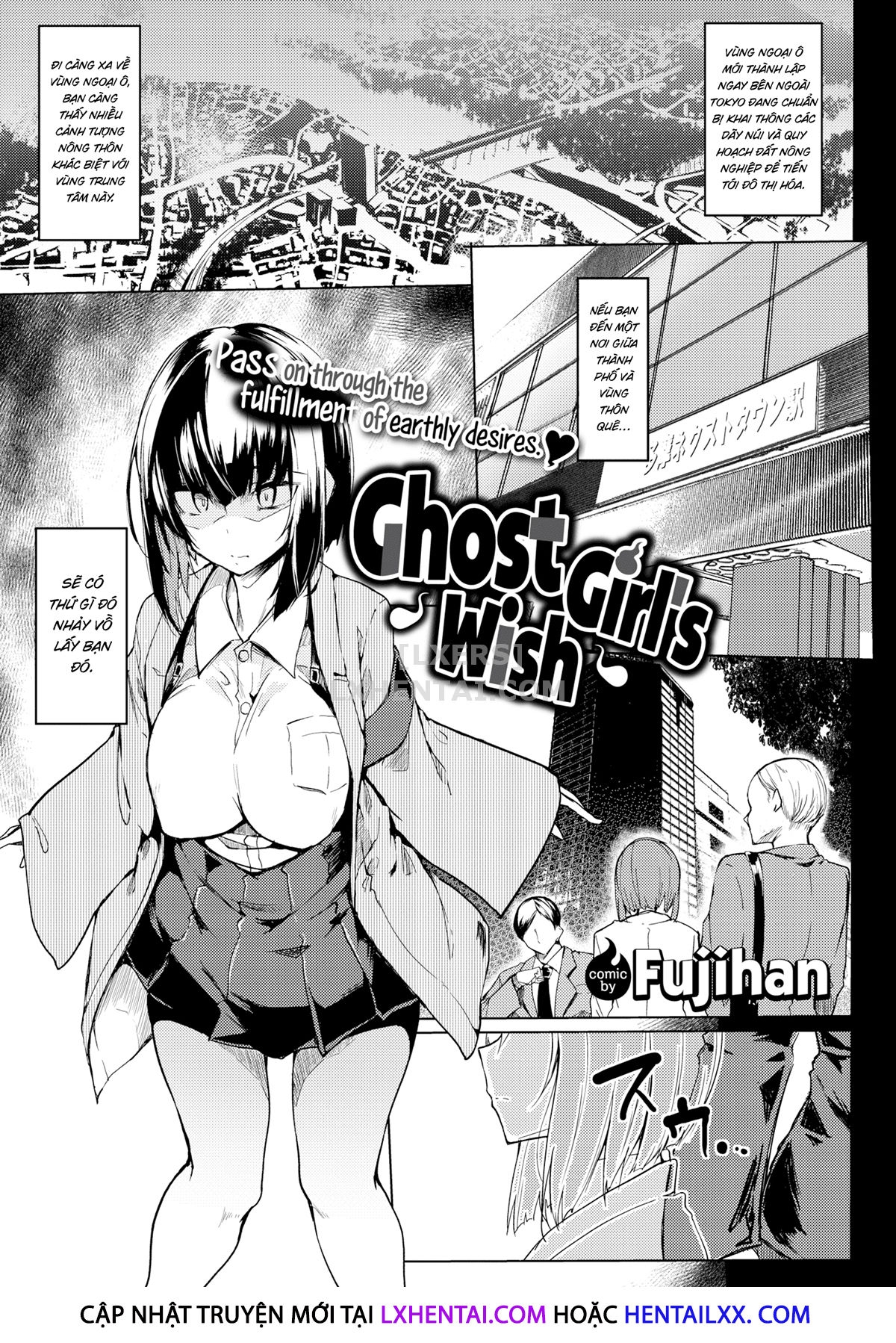 Đọc truyện hentai Ghost Girl's Wish - Oneshot