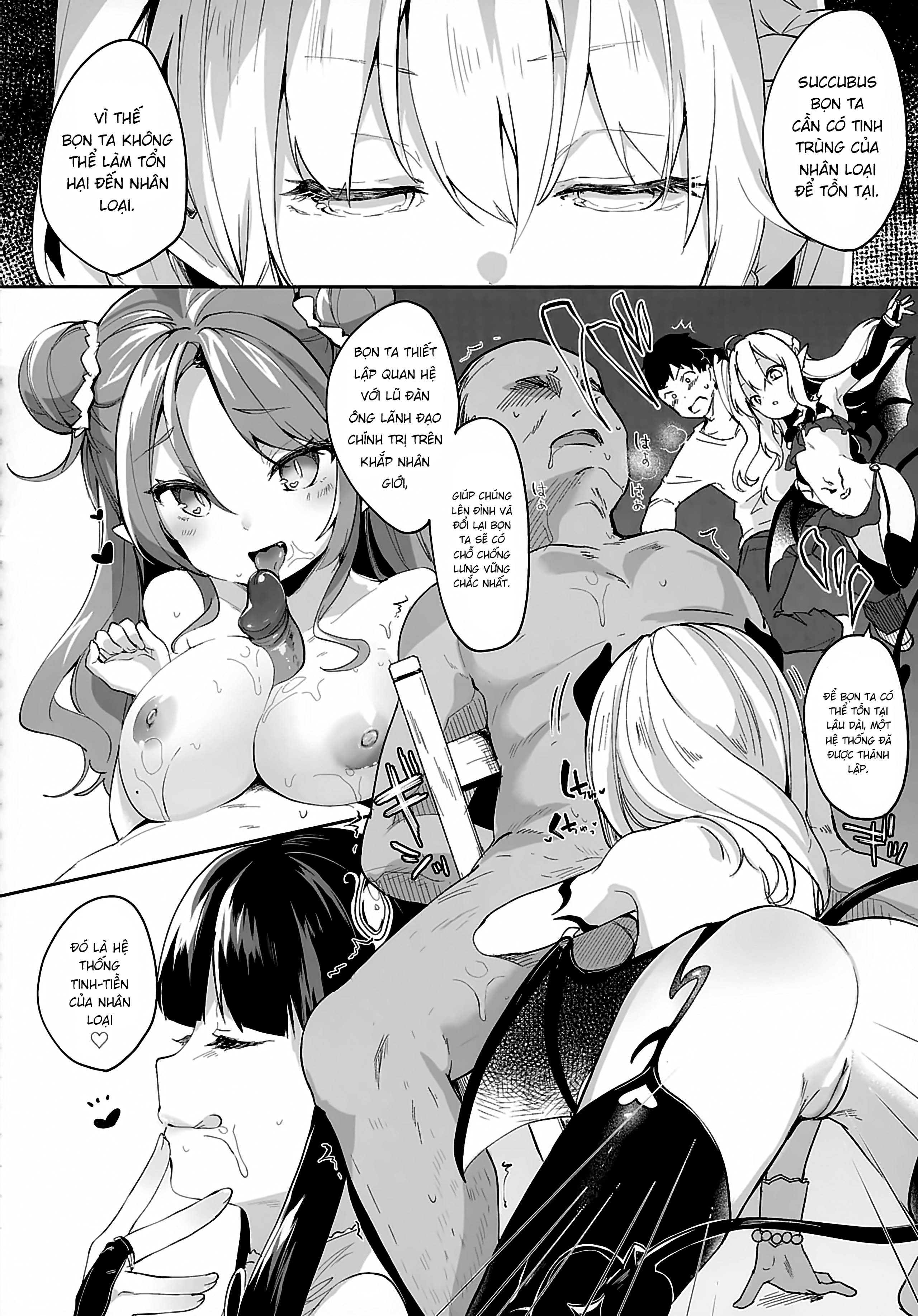 Đọc truyện hentai Boku wa Chiisana Succubus no Shimobe [Uncen] - Chap 3