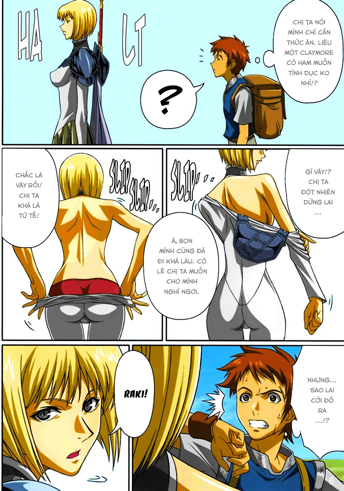 Đọc truyện hentai Industrial (Claymore) - Oneshot