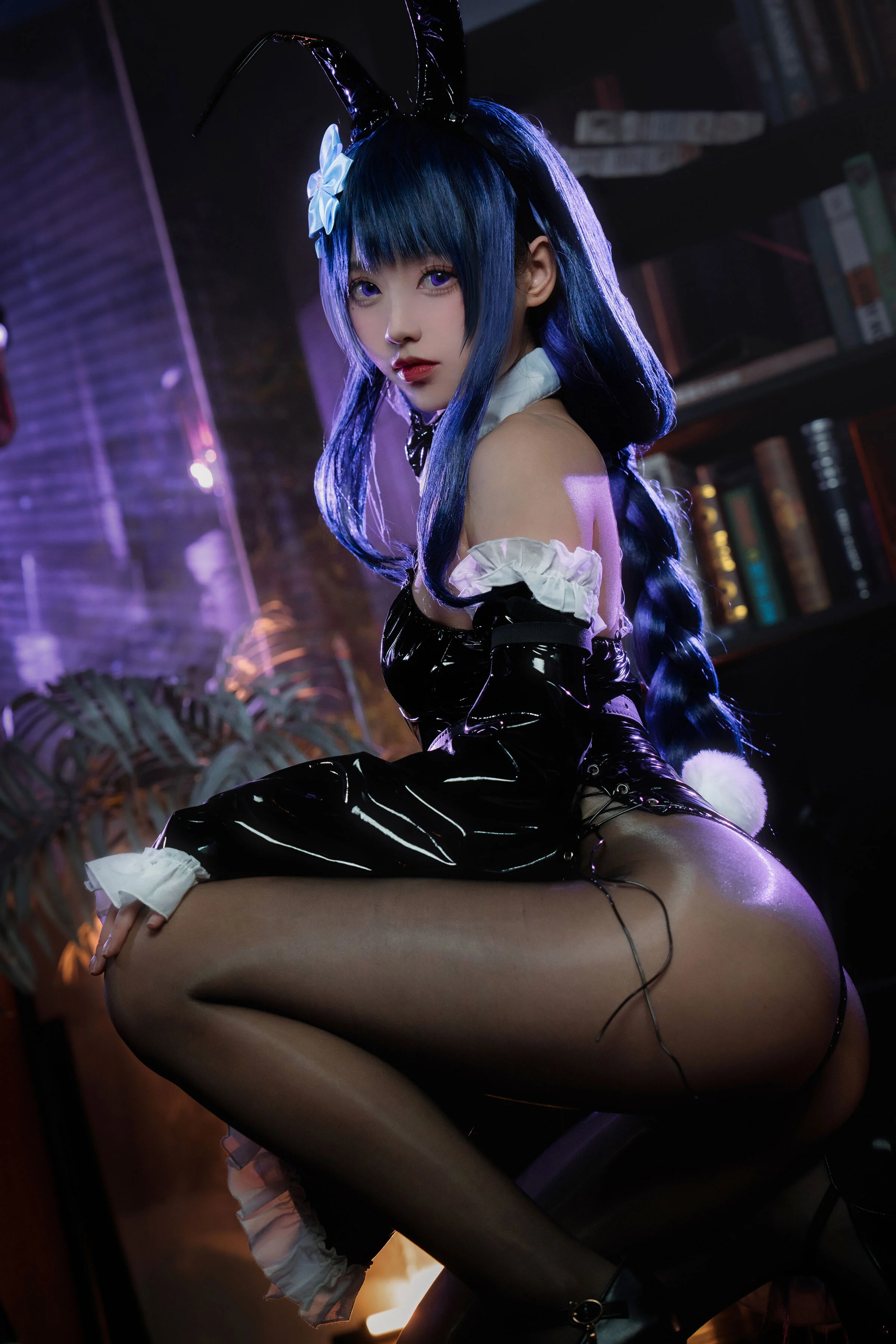 Đọc truyện hentai Tuyển tập Albums siêu phẩm Cosplay - Chap 151 - Cô gái thỏ tướng Genshin Raiden