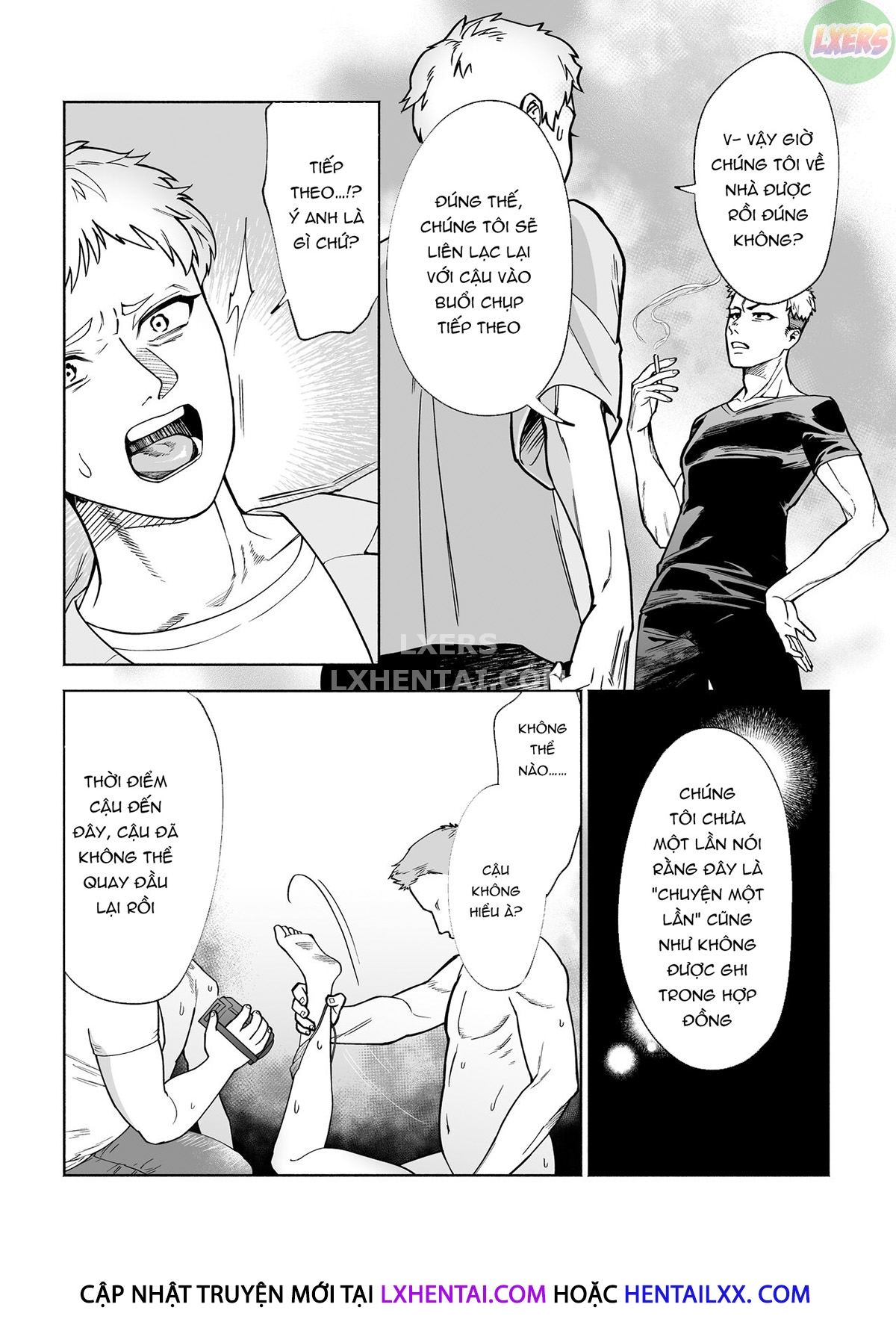 Đọc truyện hentai JD Kanojo NTR AV Kyousei Shutsuen - Oneshot - Có che