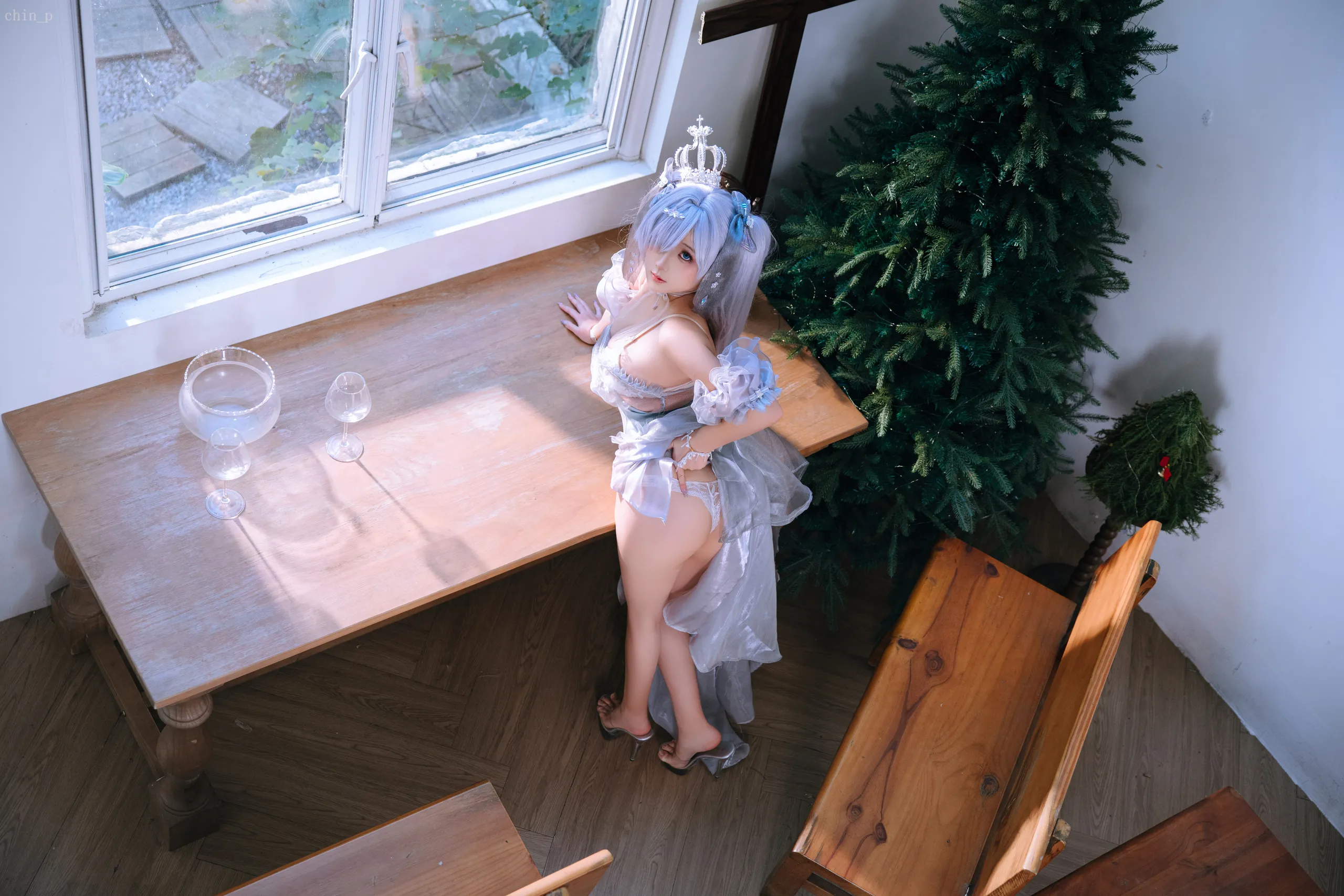 Đọc truyện hentai Tuyển tập Albums siêu phẩm Cosplay - Chap 1105 - Hina Jiao - Goddess of Victory: Nikki Cinderella