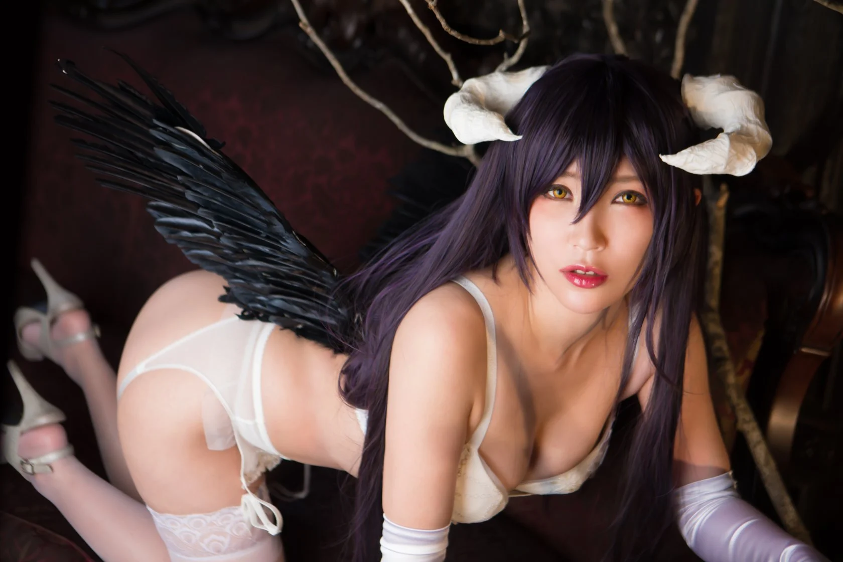 Đọc truyện hentai Tuyển tập Albums siêu phẩm Cosplay - Chap 959 - [Baitai Seijo (Luna Kirishima)] Junketsu Succubus wa ito Toutoki Yume wo miru