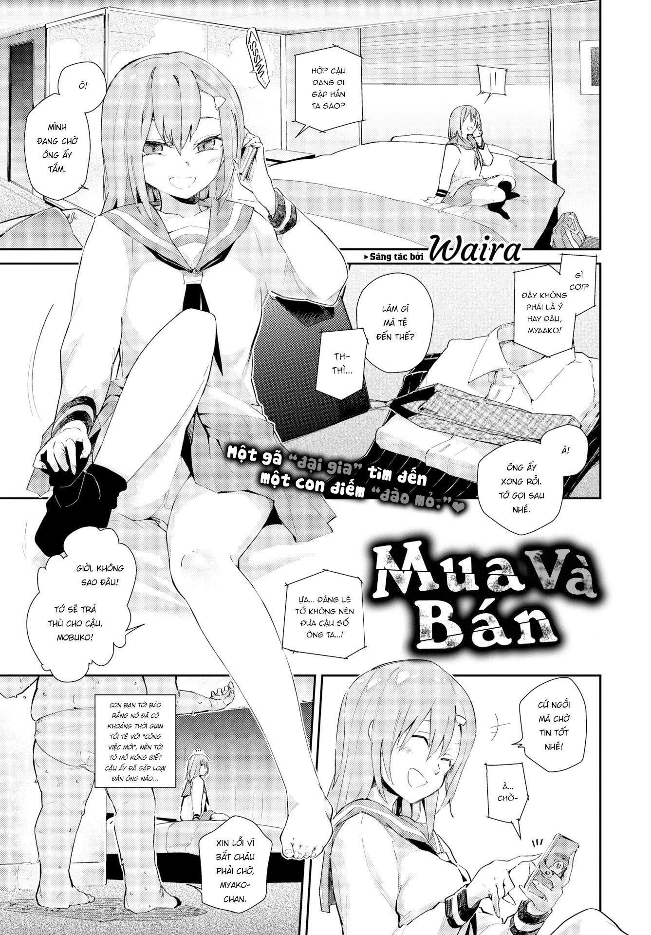 Đọc truyện hentai Mua và Bán - Oneshot [Art đẹp]