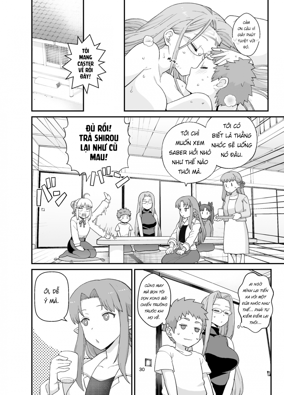 Đọc truyện hentai Ở nhà cùng Rider-san - Oneshot