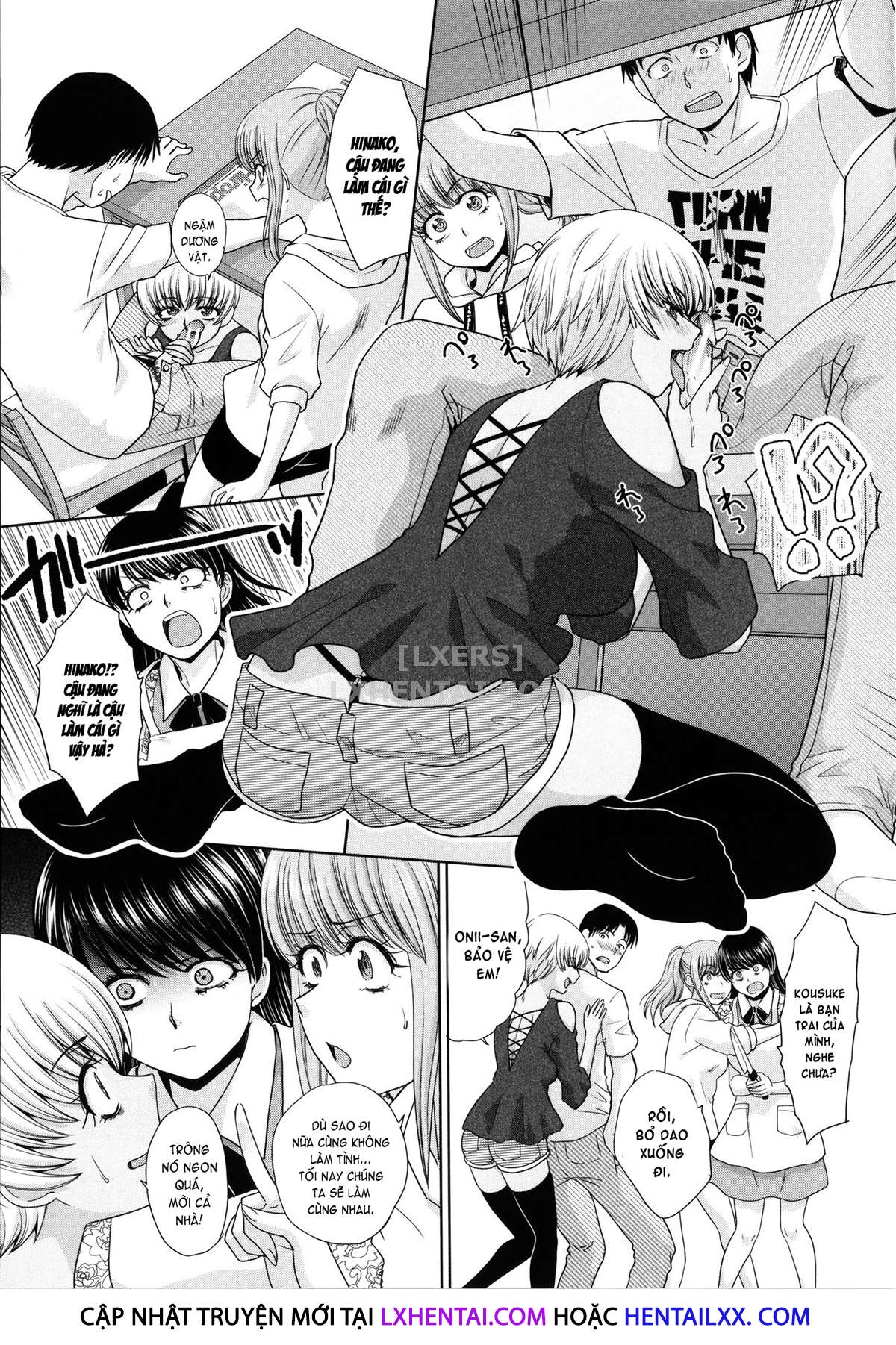 Đọc truyện hentai I Had Sex With My Sister And Then I Had Sex With Her Friends - Chap 10 - END