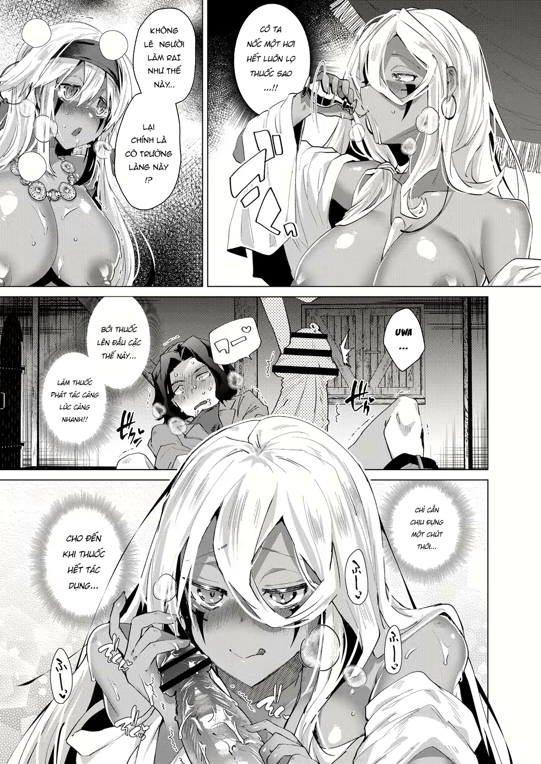 Đọc truyện hentai Lạc Vào Đảo Truyền Thuyết Tôi Địt Cả Đảo - Chap 4