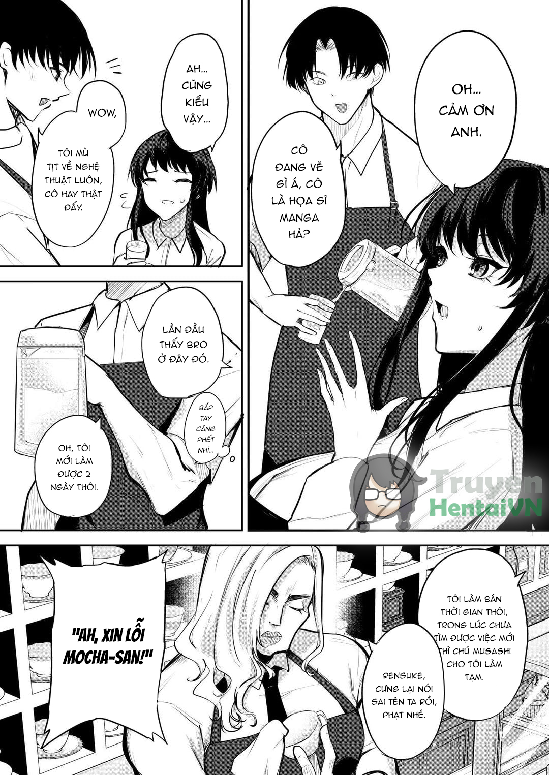 Đọc truyện hentai Would you like to be an erotic manga model? - Oneshot