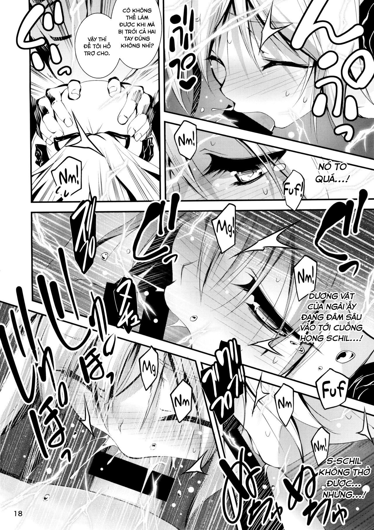 Đọc truyện hentai Anh nhân viên sang dị giới - Chap 5: Anh nhân viên hắc ám và Thần kiếm Schildawhn