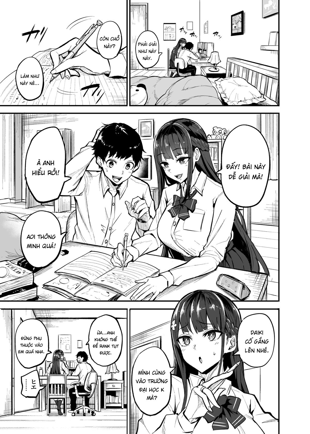 Đọc truyện hentai Kanojo ga Gaikokujin ni Netorareru Manga Ouchi Fuck Hen - Oneshot