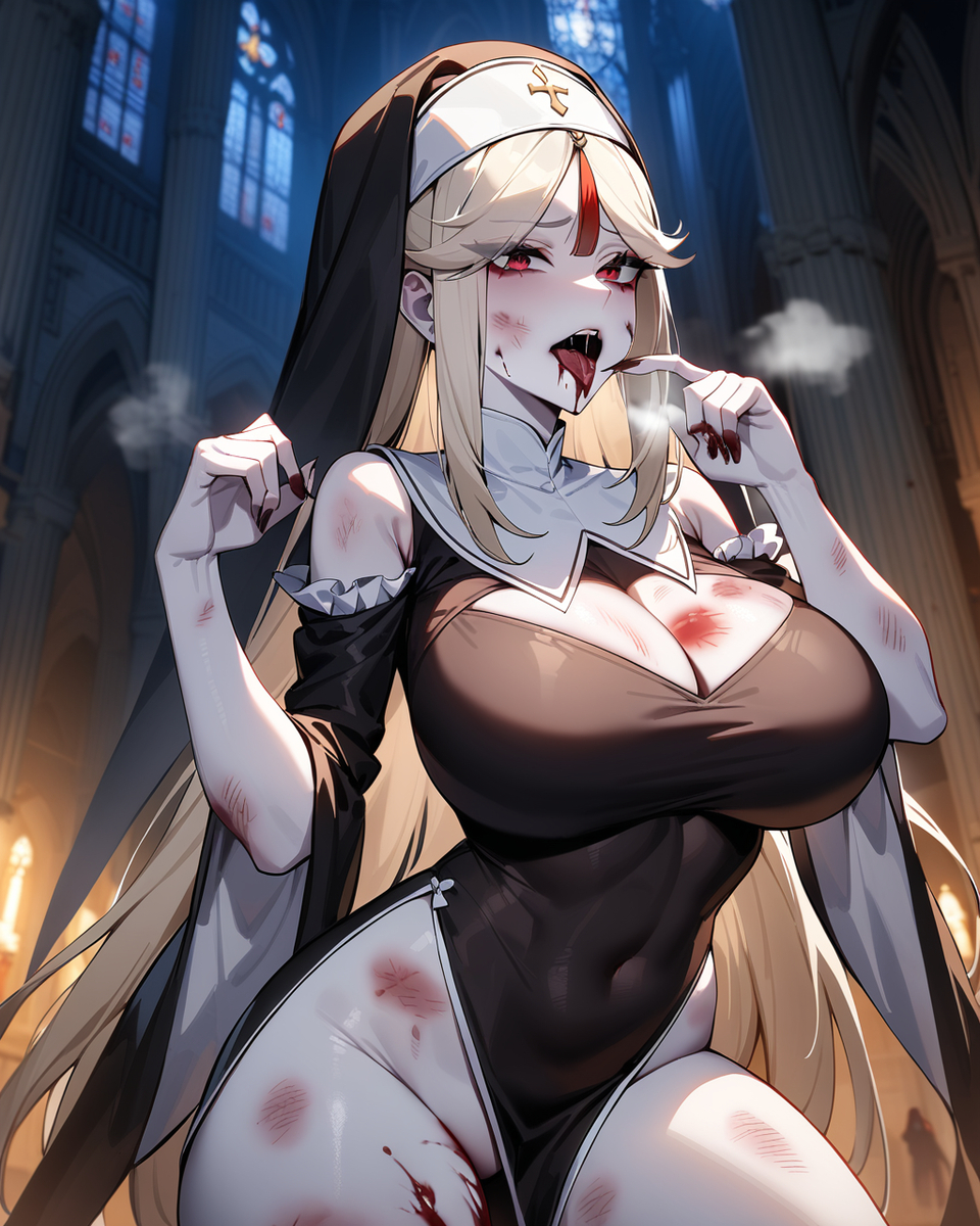 Đọc truyện hentai Tuyển tập Albums Art hentai - Chap 353 - Ningguang - Zombie Nun
