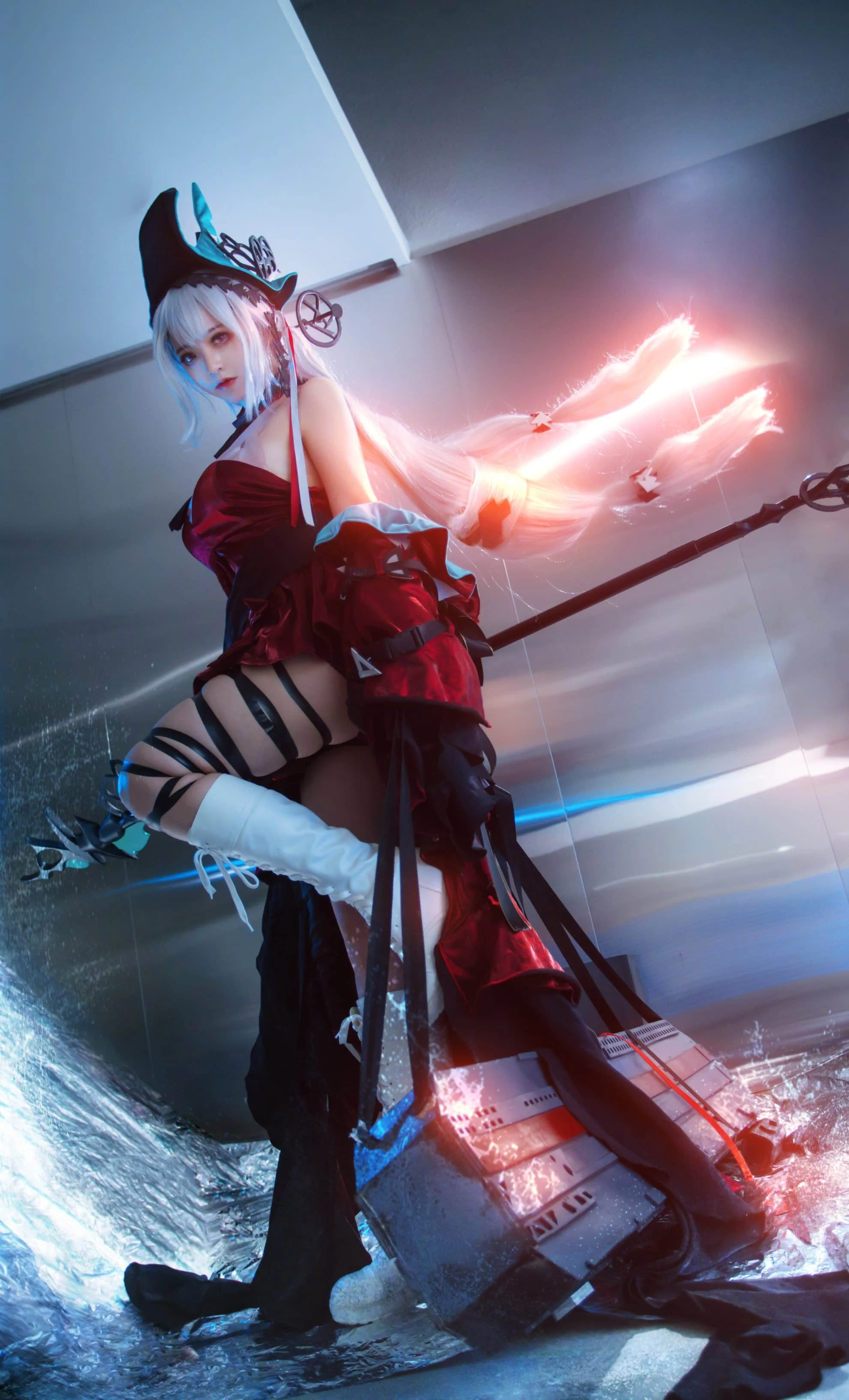 Đọc truyện hentai Tuyển tập Albums siêu phẩm Cosplay - Chap 849 - Crazy Cat SS - Arknights Skadi