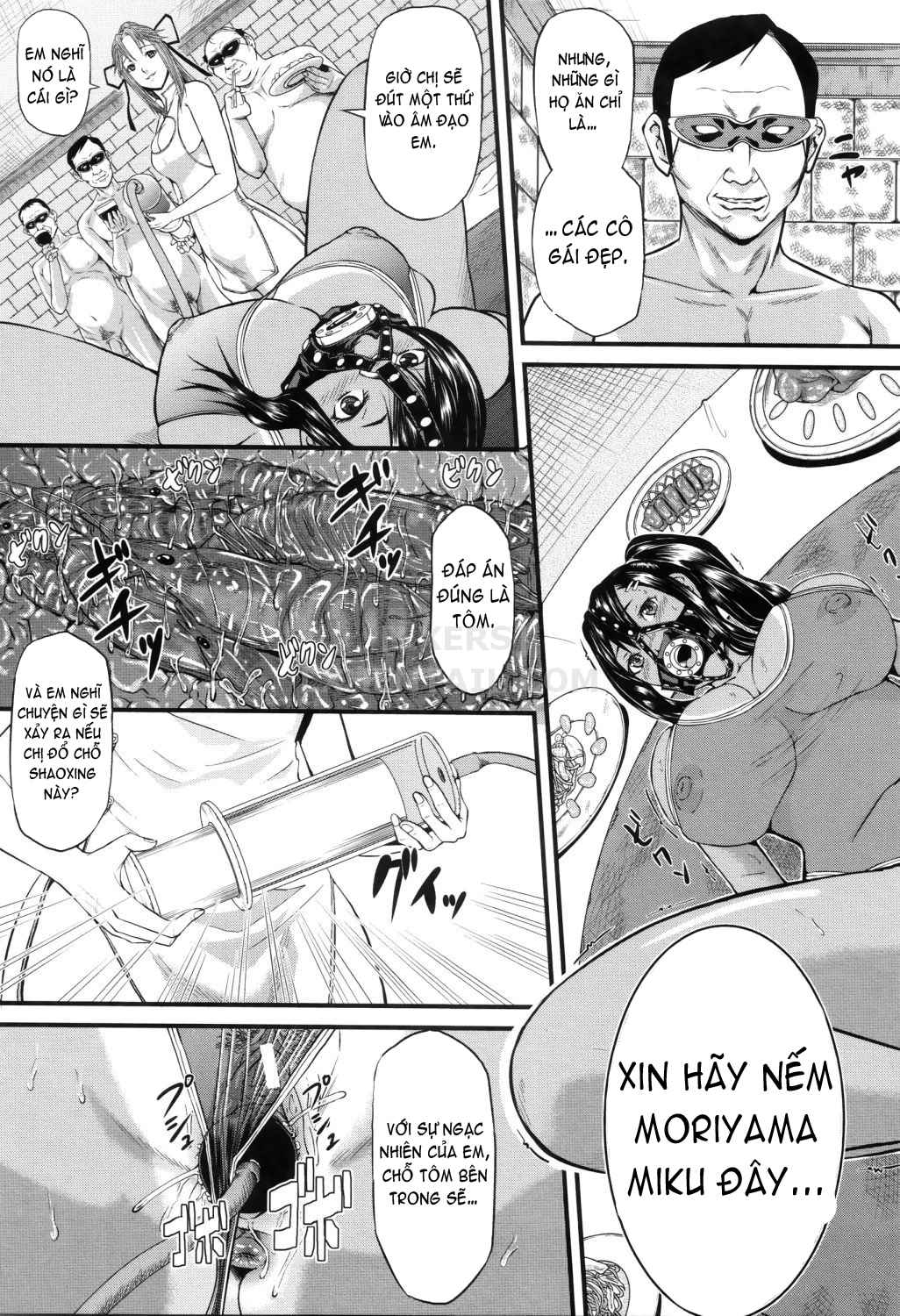 Đọc truyện hentai Onna Jigoku, Niku No Tsubo Hentairui Inranka Mesubuta Ichidaiki - Chap 7