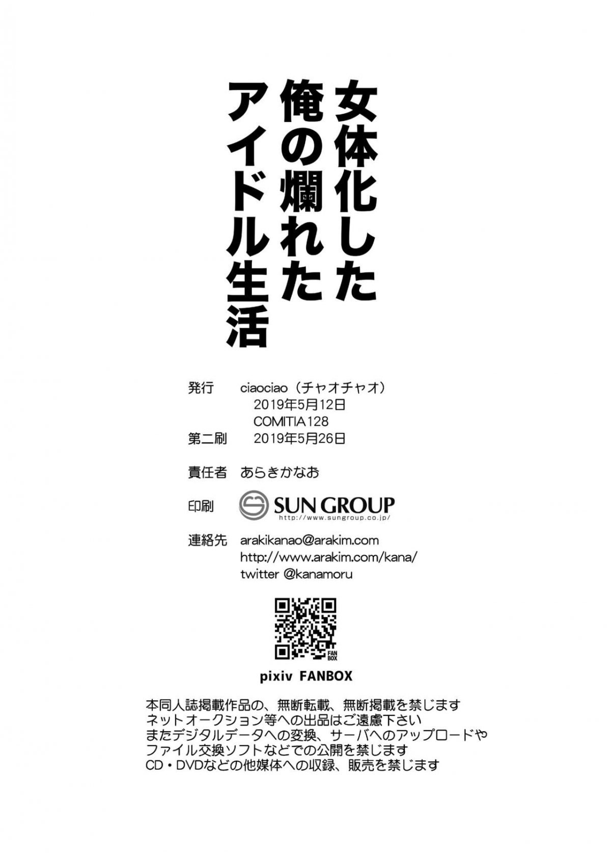 Đọc truyện hentai Nyotaika Shita Ore no Tadareta Idol Seikatsu - Oneshot