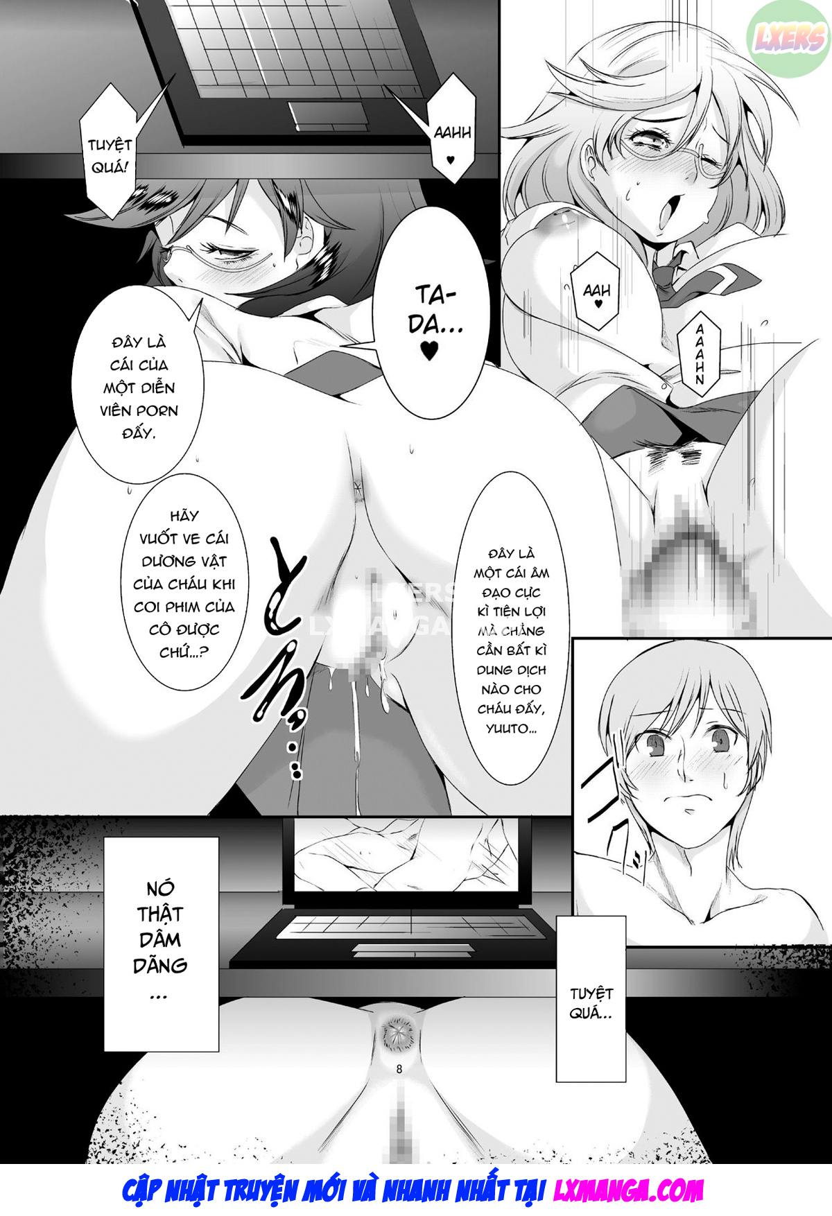 Đọc truyện hentai Oku-sama wa Moto Yariman - Chap 5