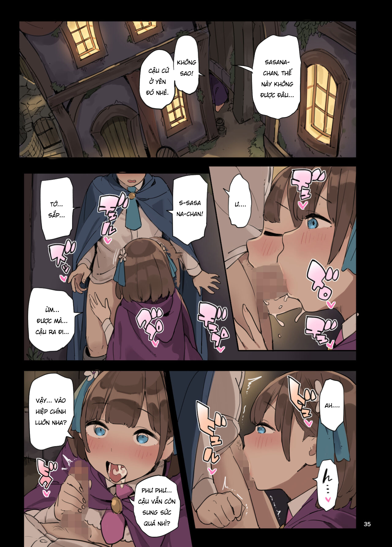 Đọc truyện hentai Học làm tình bằng ma pháp! - Chap 2 - [END]