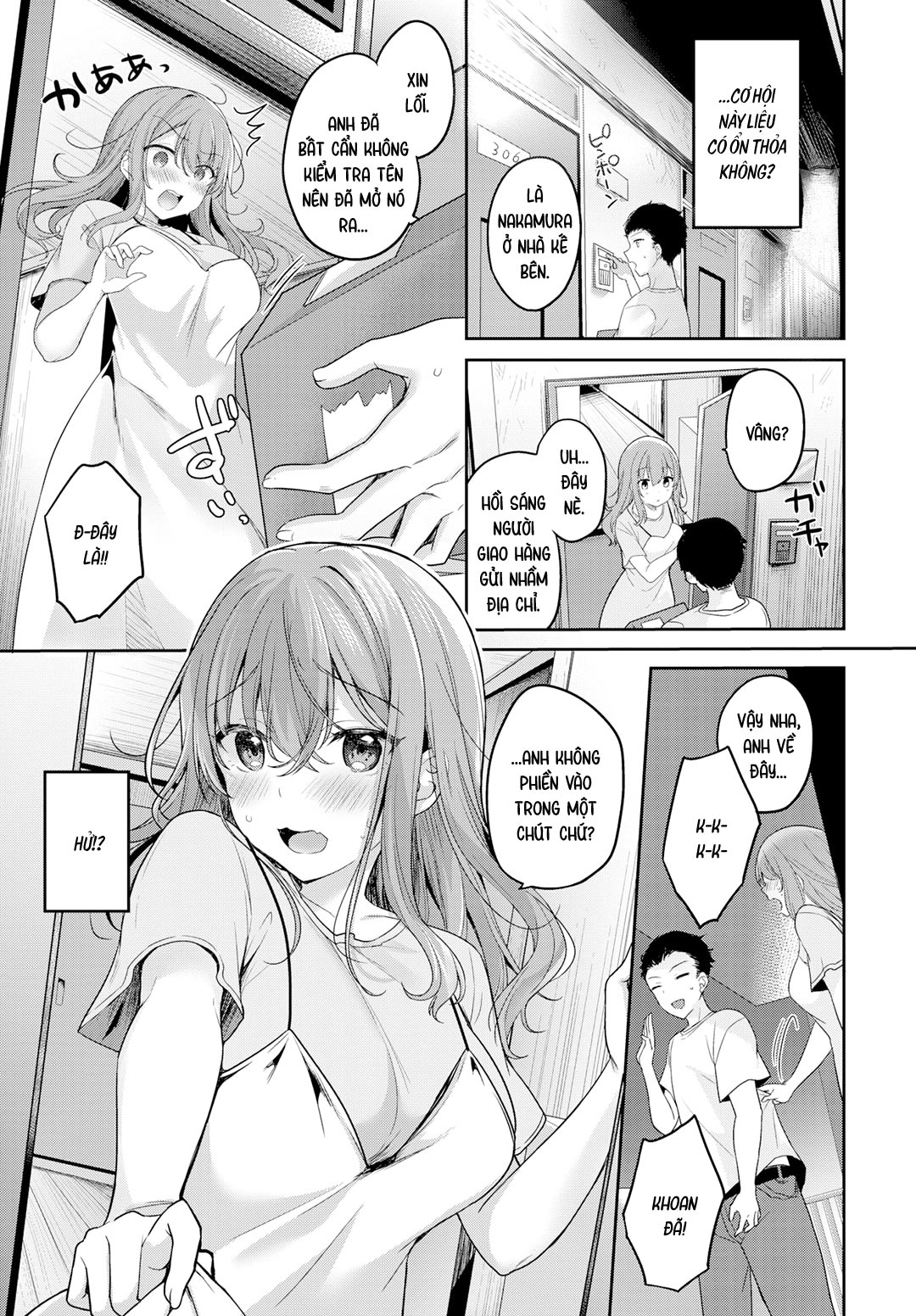 Đọc truyện hentai Bí mật của cô hàng xóm - Oneshot