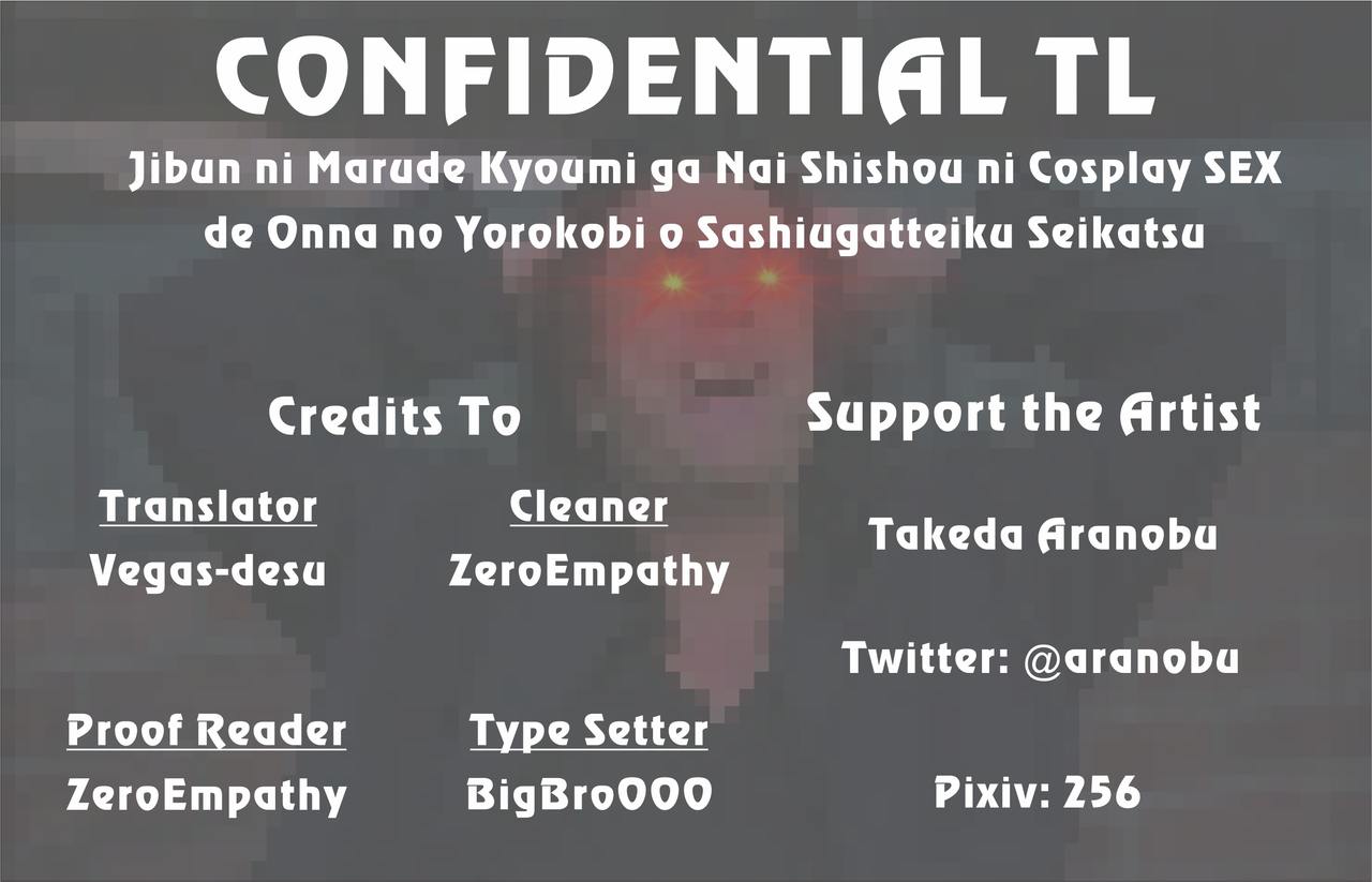 Đọc truyện hentai Jibun ni Marude Kyoumi ga Nai Shishou ni Cosplay SEX de Onna no Yorokobi o Sashiugatteiku Seikatsu - Oneshot