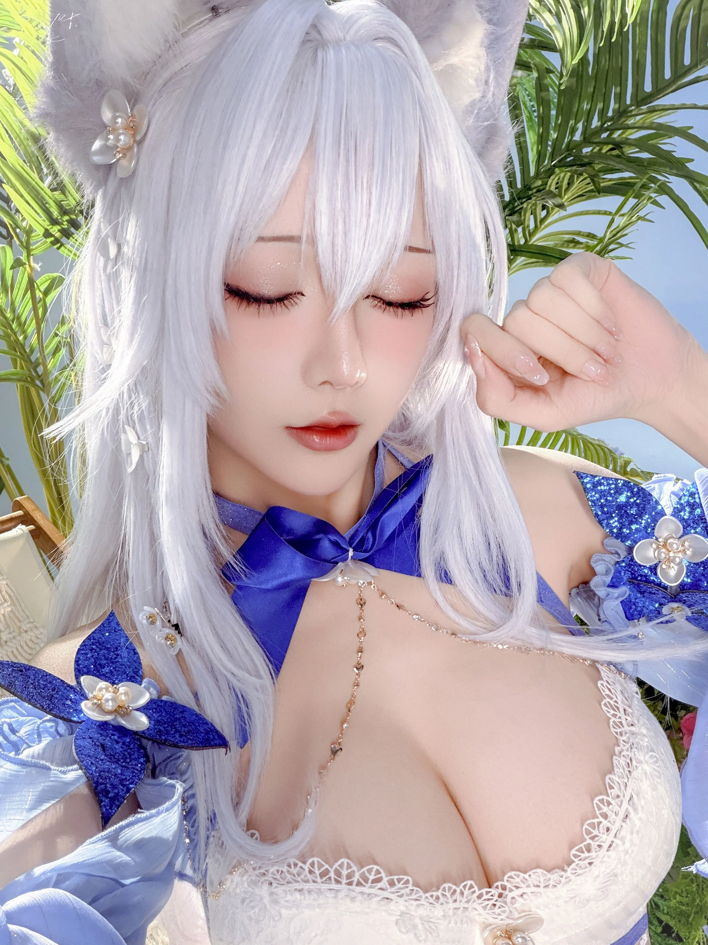 Đọc truyện hentai Tuyển tập Albums siêu phẩm Cosplay - Chap 1395 - Star's Lingering - Azur Lane Shinano Swimsuit