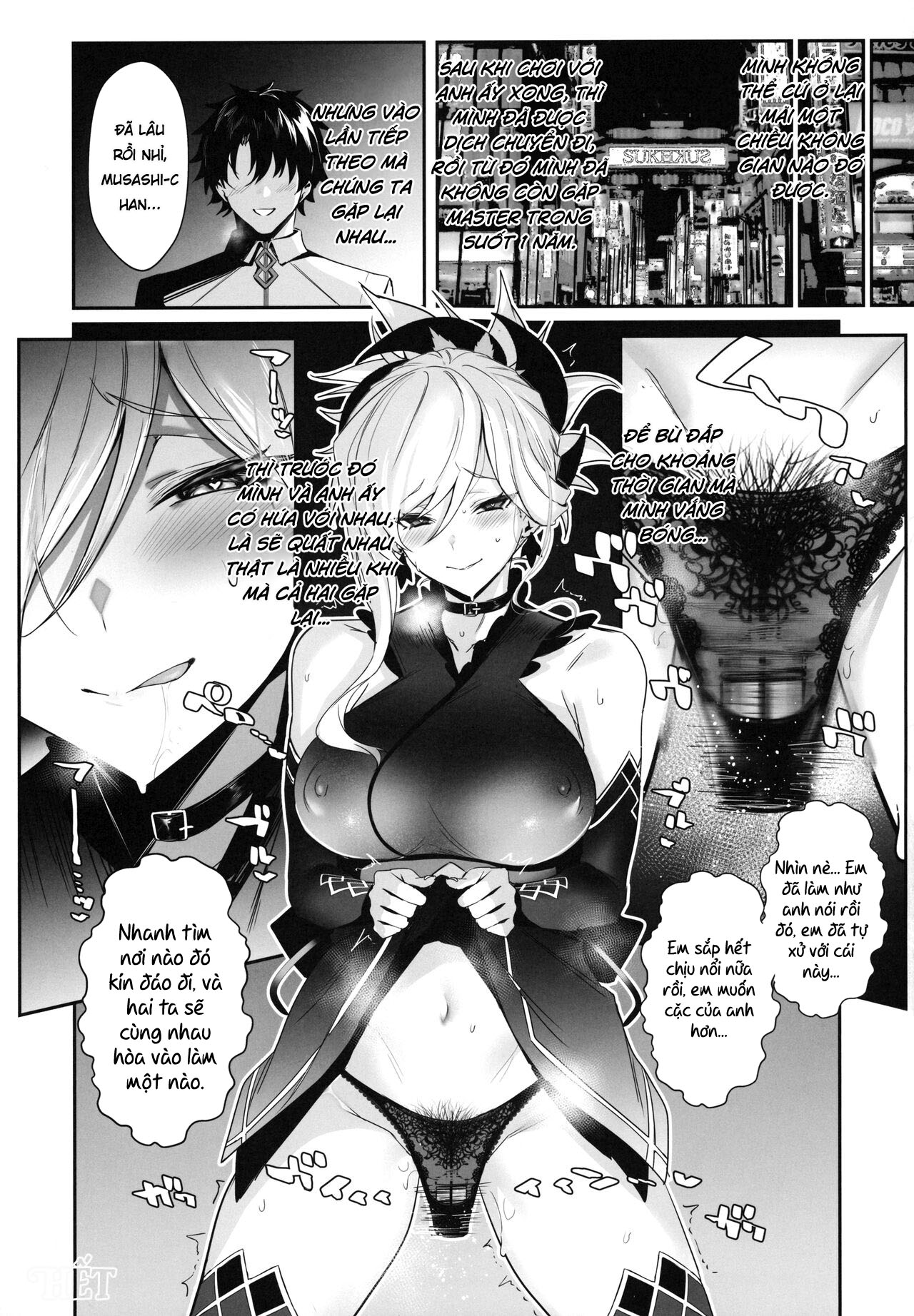 Đọc truyện hentai Musashi-chan nở muộn đang yêu bị đánh bại bởi tra tấn núm vú và quan hệ tình dục đáng yêu - Oneshot nứng