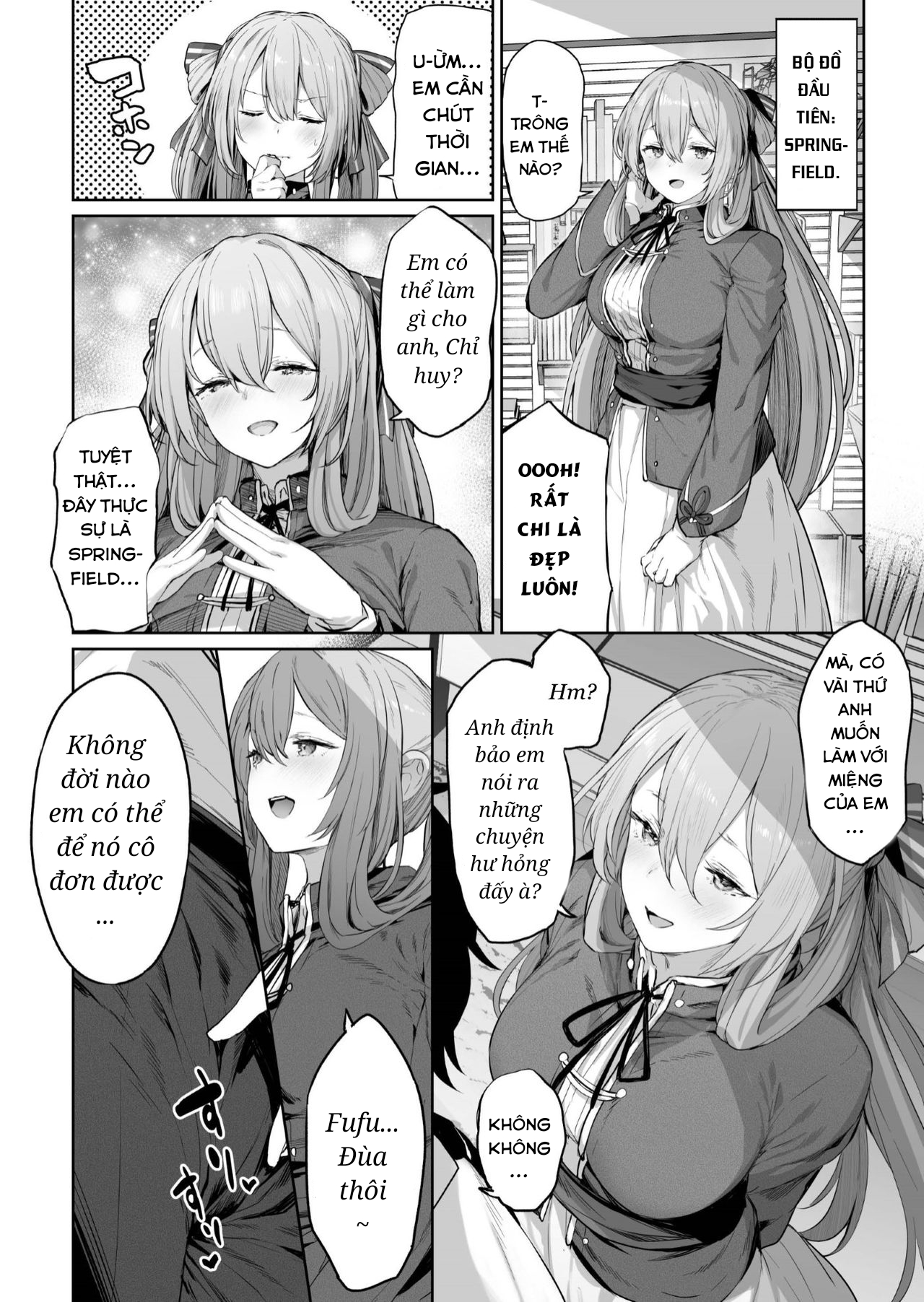 Đọc truyện hentai Yuiitsu Muni no Mono nan Dakara (Girls' Frontline) - Oneshot