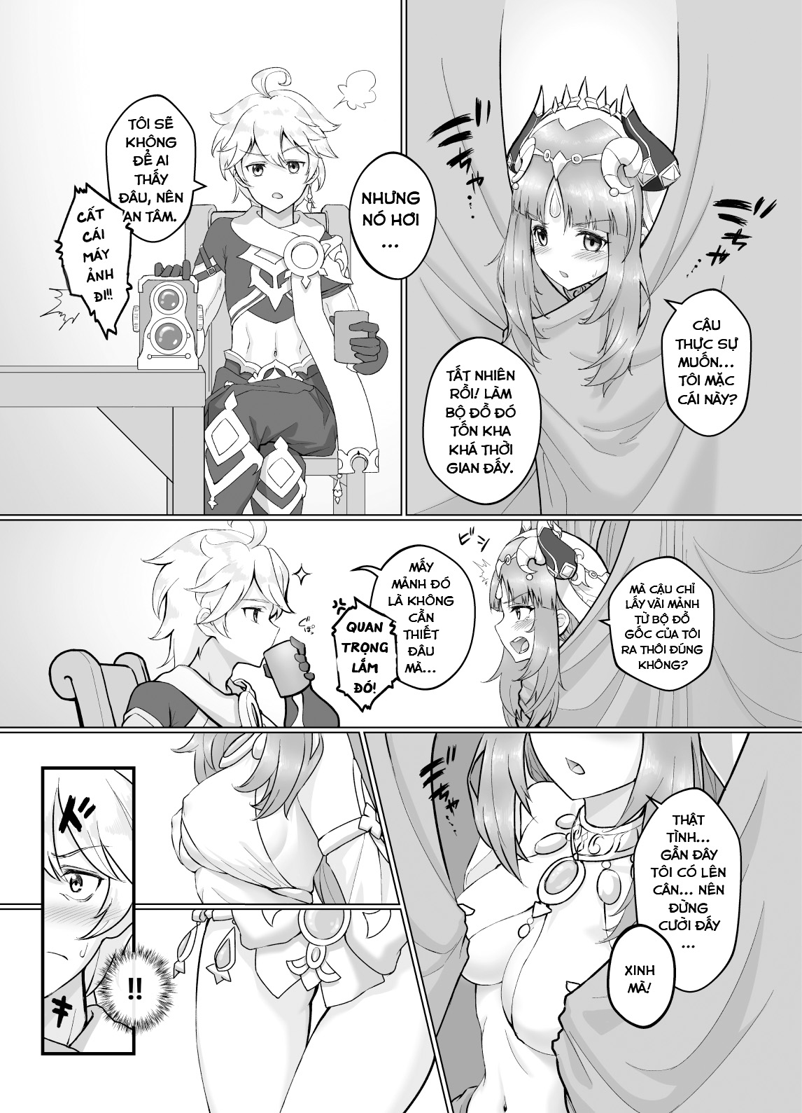 Đọc truyện hentai Tiểu thư và những người bạn - Oneshot