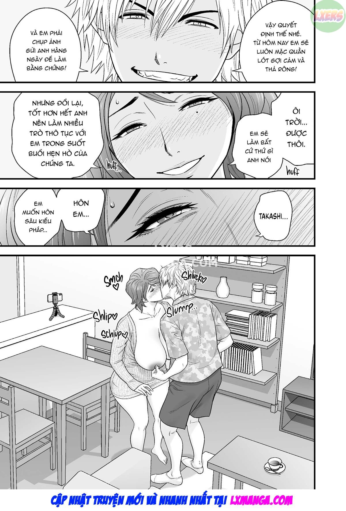 Đọc truyện hentai Vì mẹ tôi trở thành người yêu của bạn tôi - Chap 2