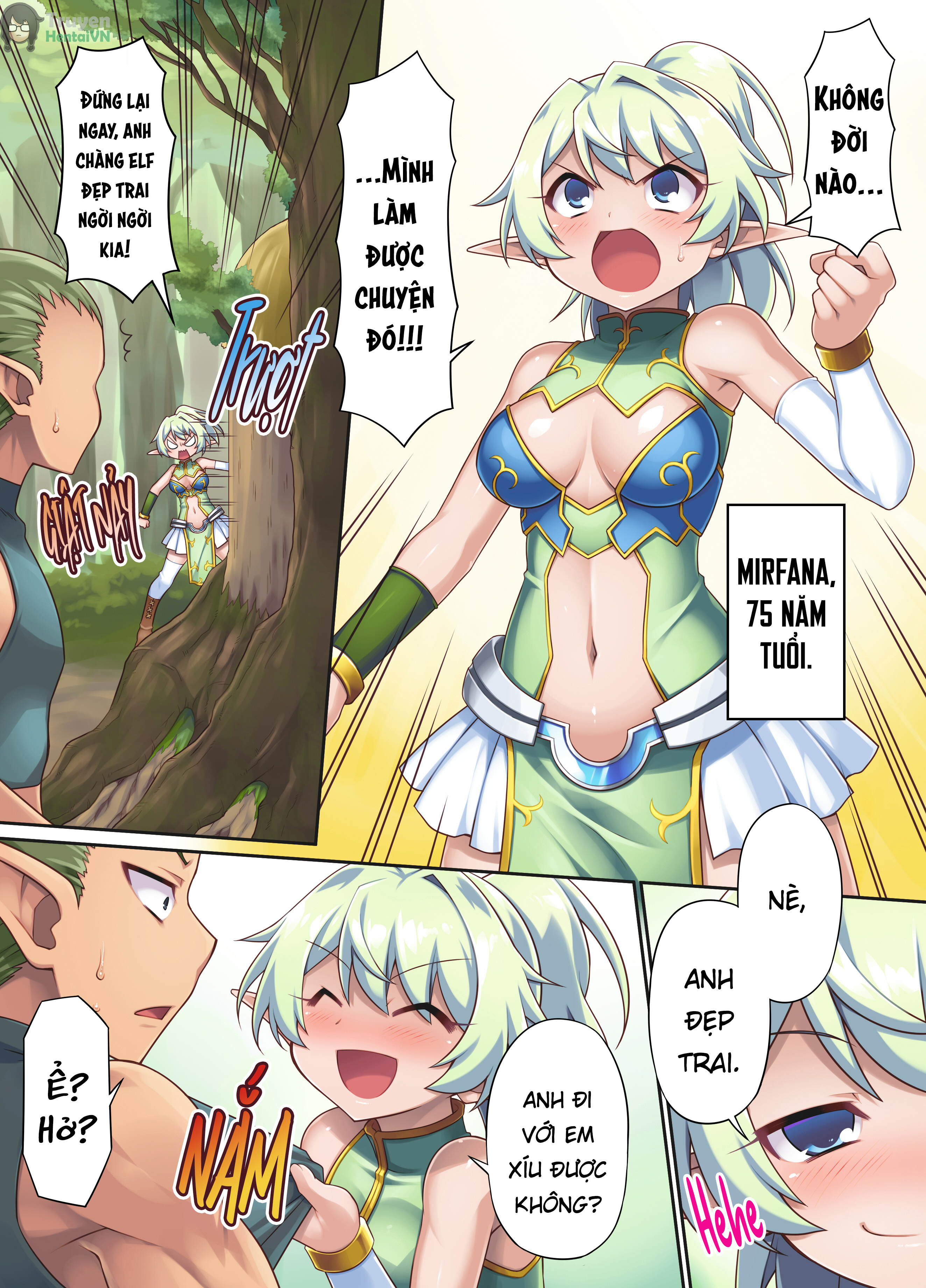 Đọc truyện hentai Nasty Bitch's Reincarnation in Another World Elf ~The Case of Dropping into Tentacle Hell After Reincarnation~ - Oneshot