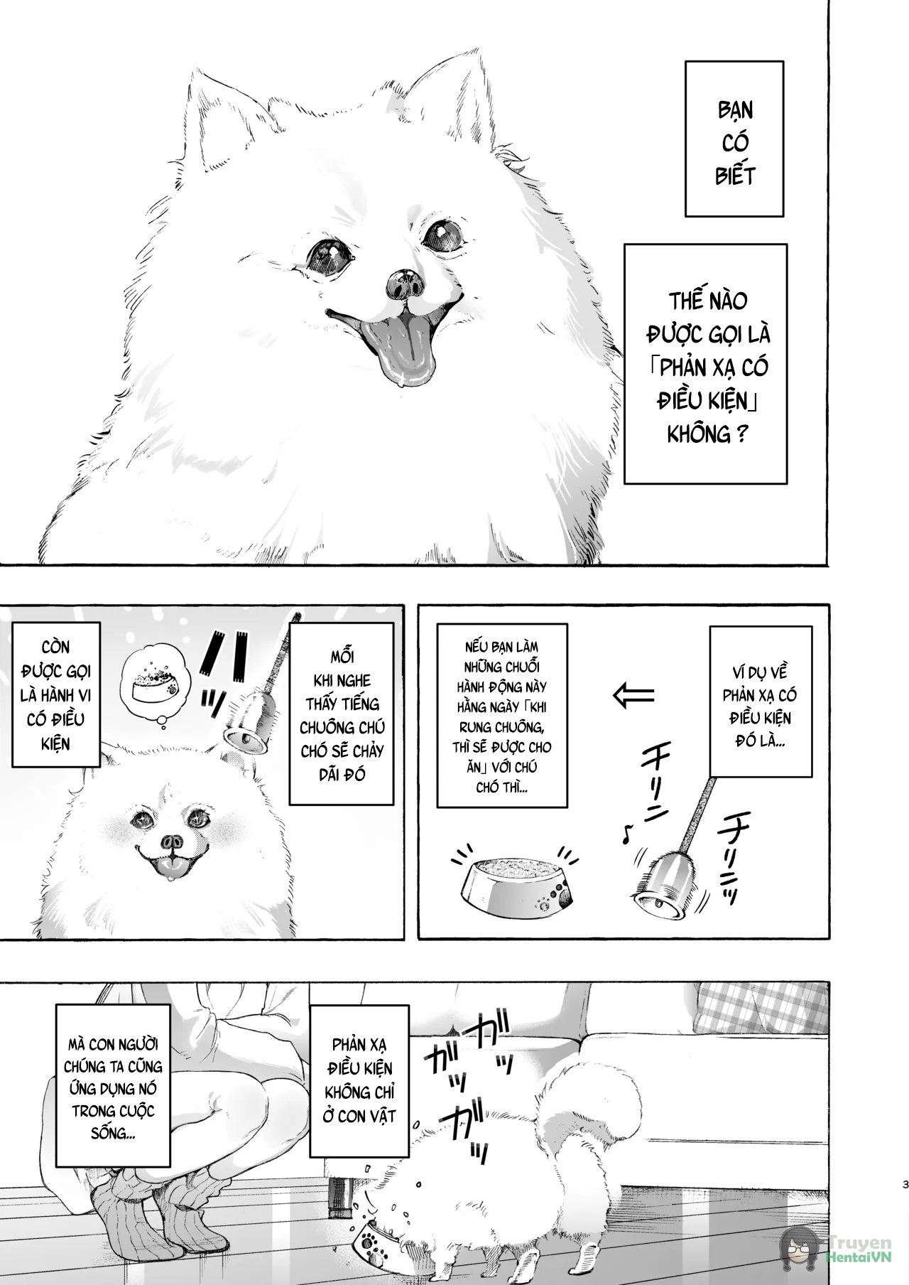 Đọc truyện hentai Mimi de Koishita Douryou ~OnaSuppo Onsei Otaku Onna ga Douryou no Koe ni Hannou Shite Ikimakuri~ - Oneshot