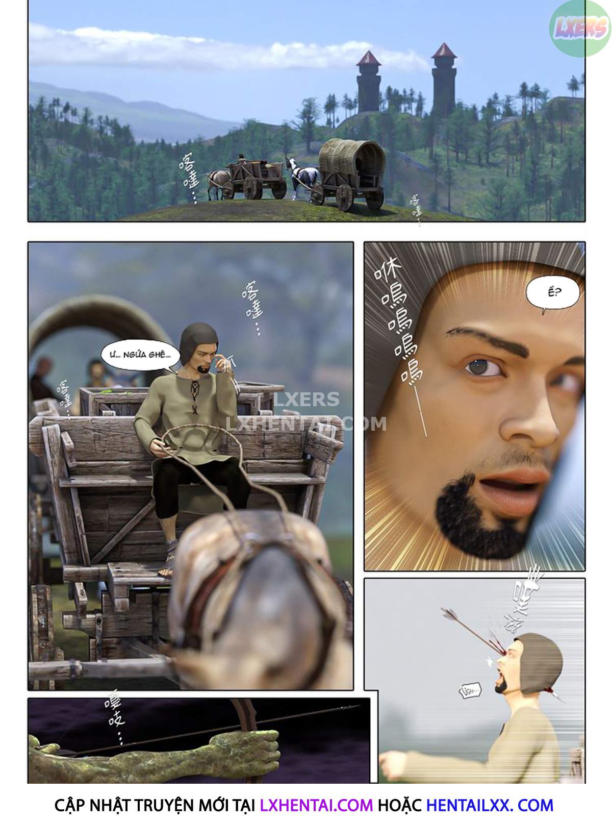 Đọc truyện hentai The Rose Fall Into Darkness - Chap 1