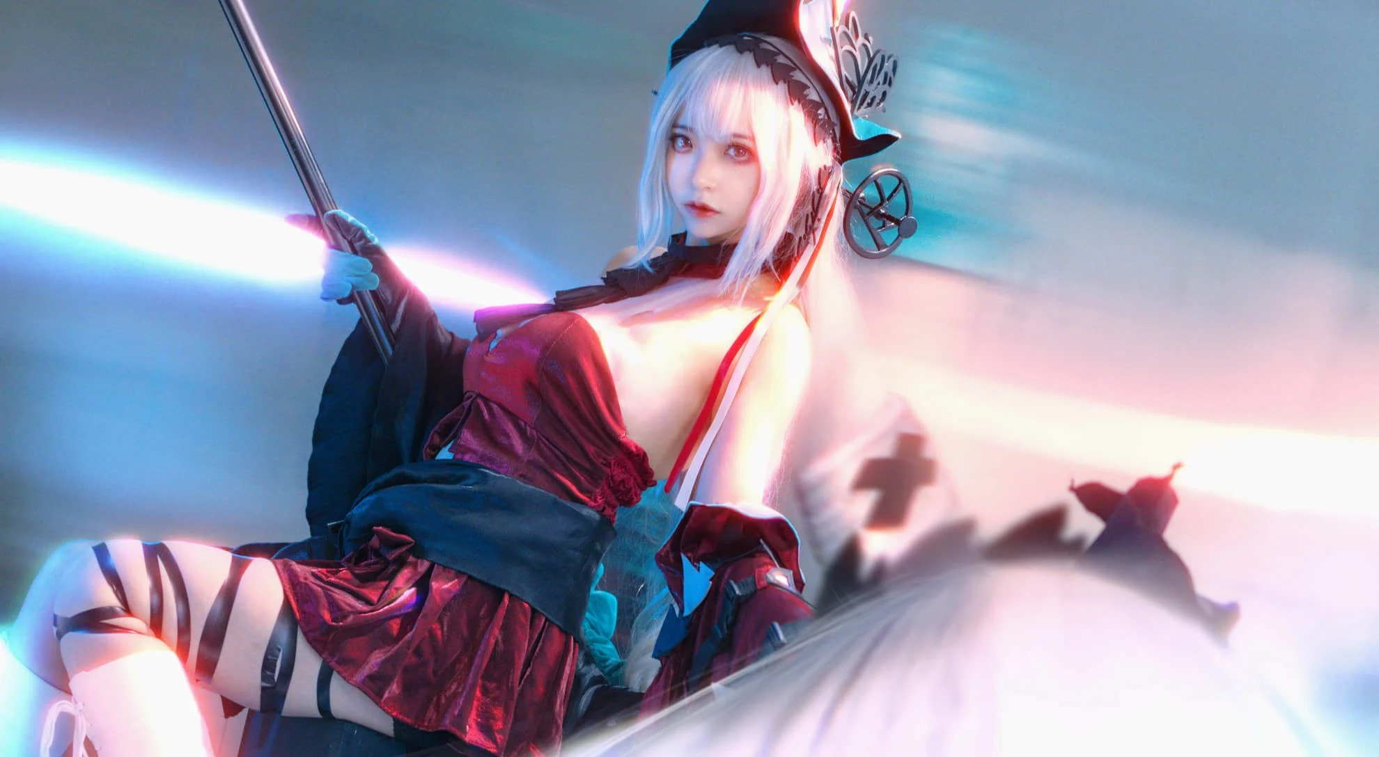 Đọc truyện hentai Tuyển tập Albums siêu phẩm Cosplay - Chap 849 - Crazy Cat SS - Arknights Skadi