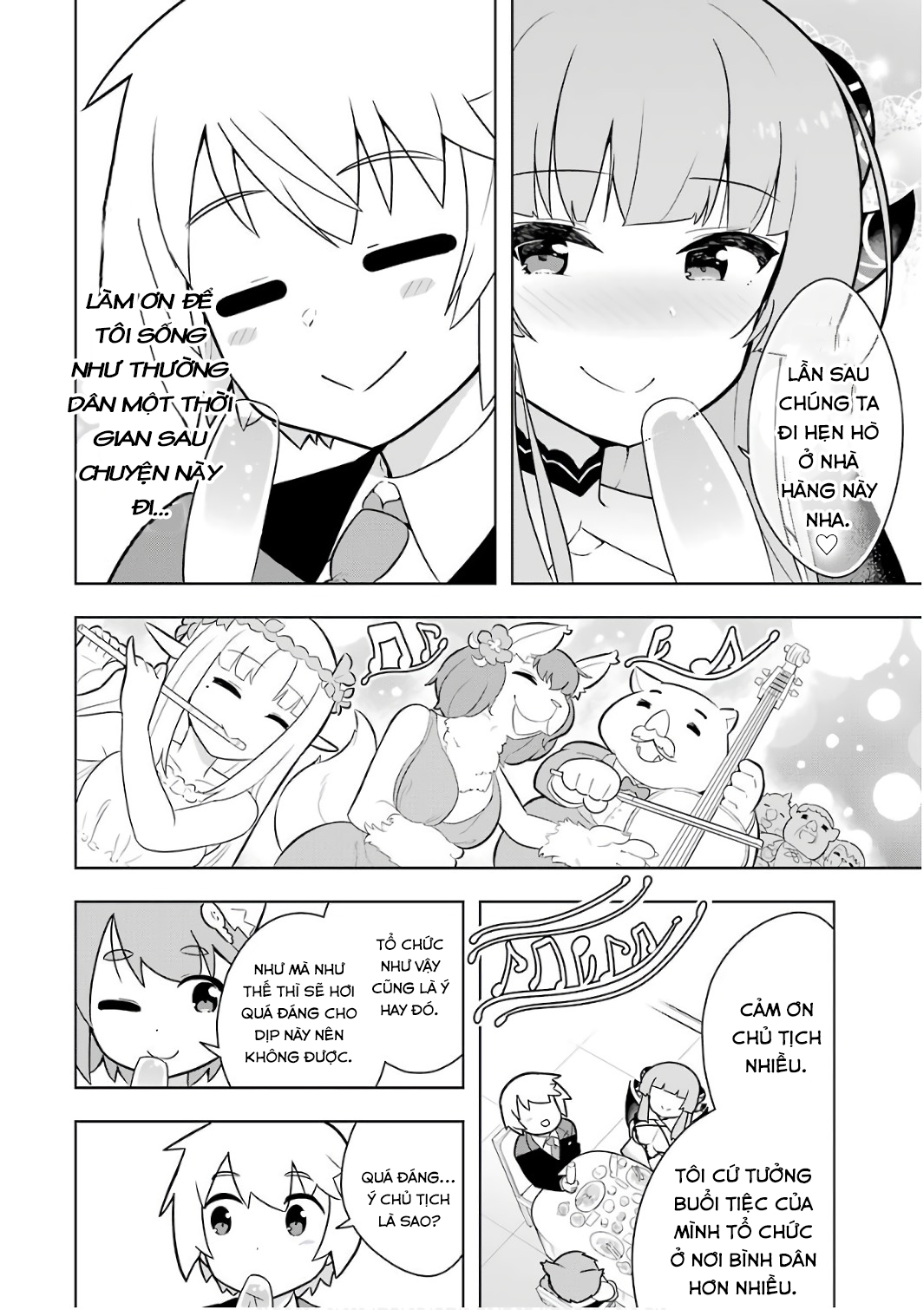 Đọc truyện hentai Tôi không có duyên với Bạch Ma Thuật, thế còn Hắc Ma Thuật thì sao? - Chap 5 [Buổi yến tiệc chào mừng!]