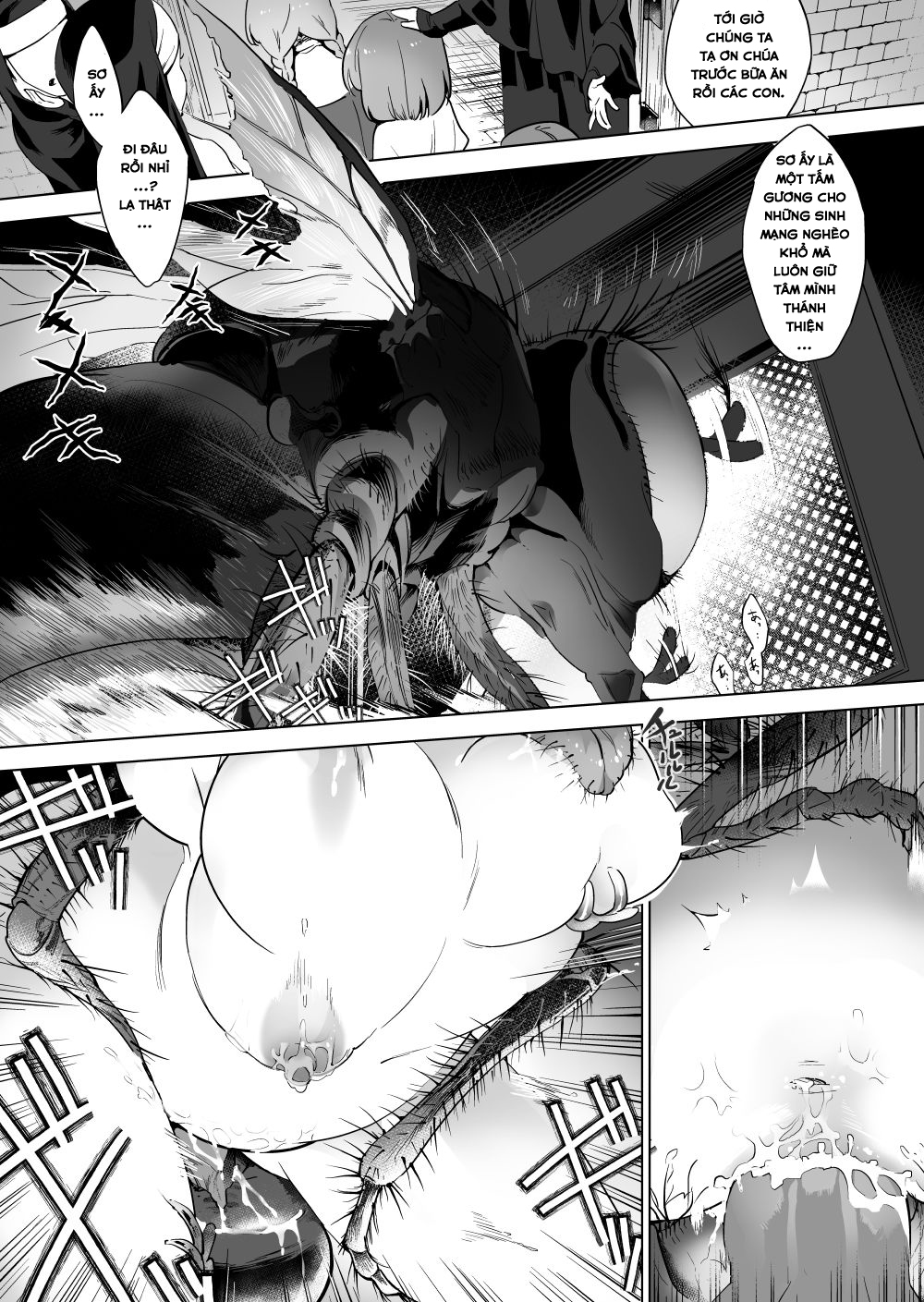 Đọc truyện hentai Tình Yêu Của Em Dành Cho Chúa! - Oneshot