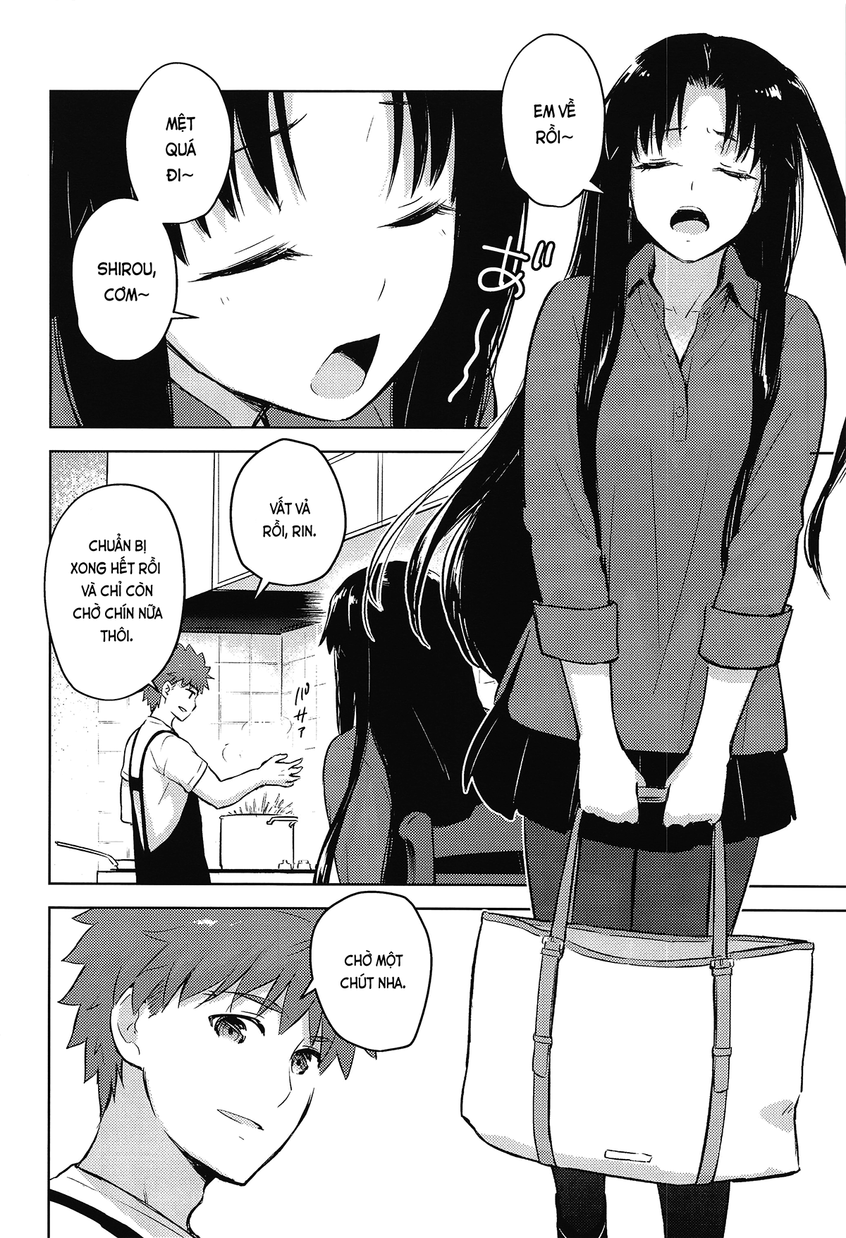 Đọc truyện hentai Học kỳ hai (Fate/stay night) - Oneshot